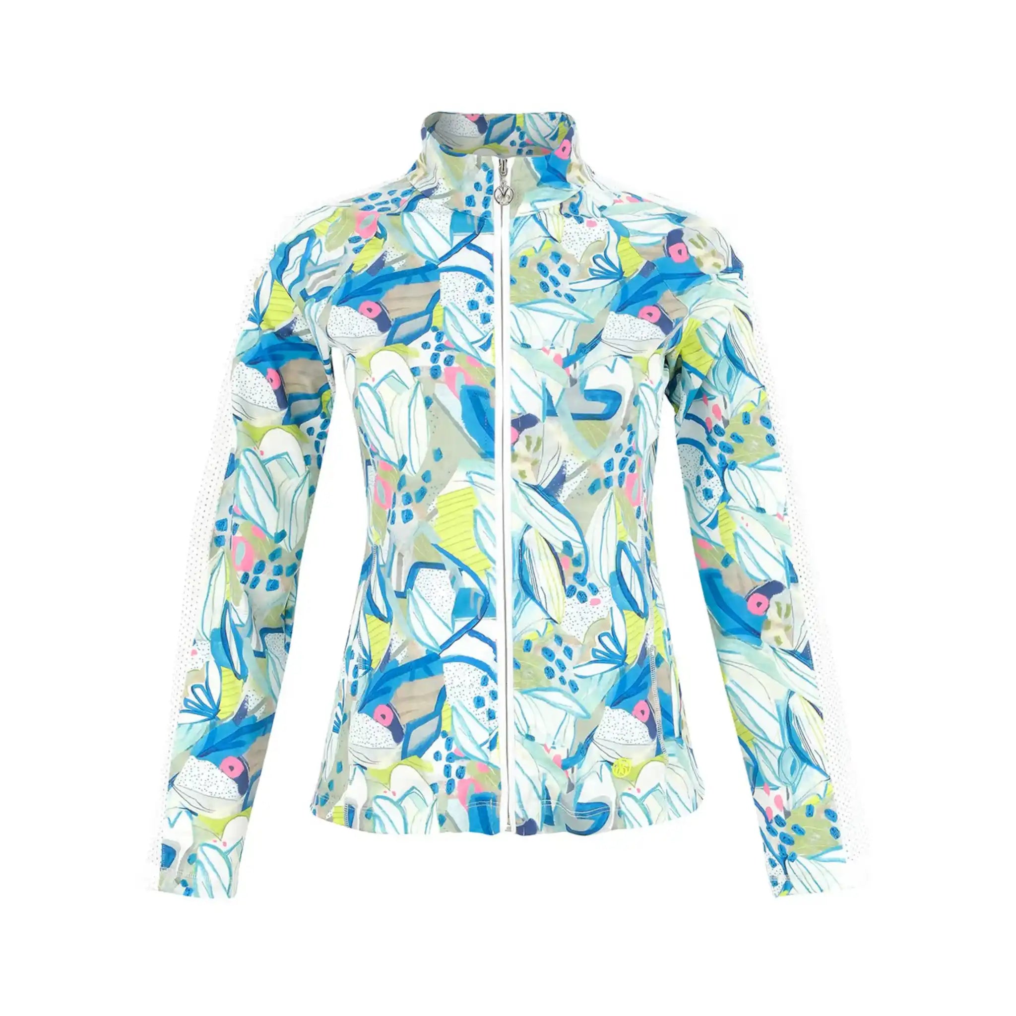 Hint of Spring Long Sleeved Zip Jacket