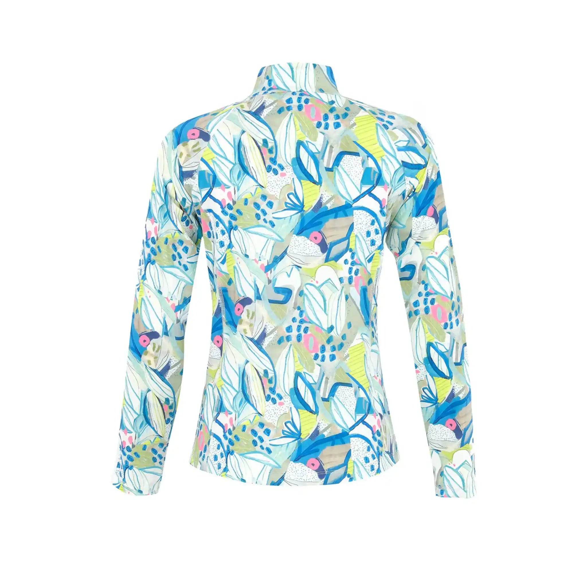 Hint of Spring Long Sleeved Zip Jacket