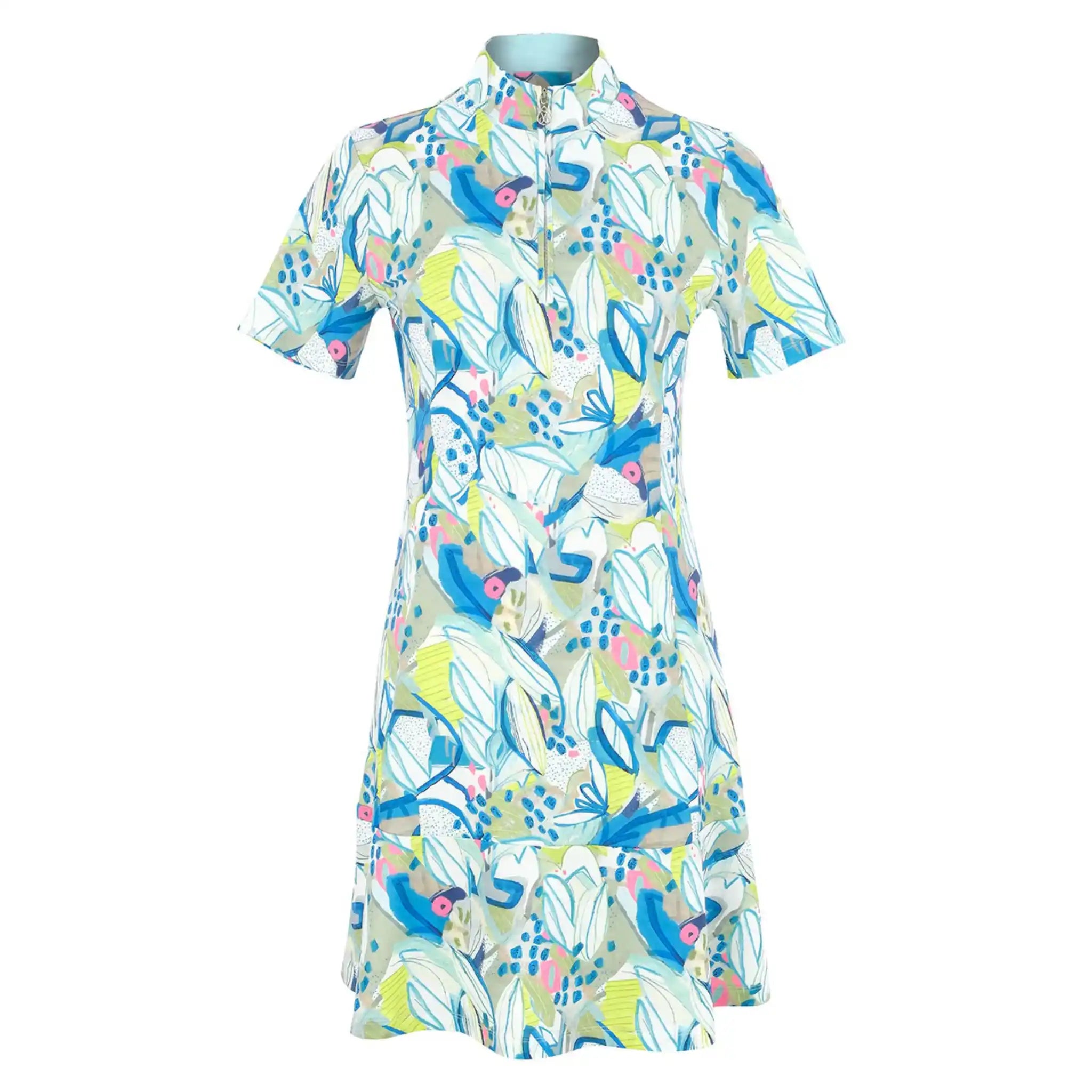 Hint of Spring Short Sleeved Dress