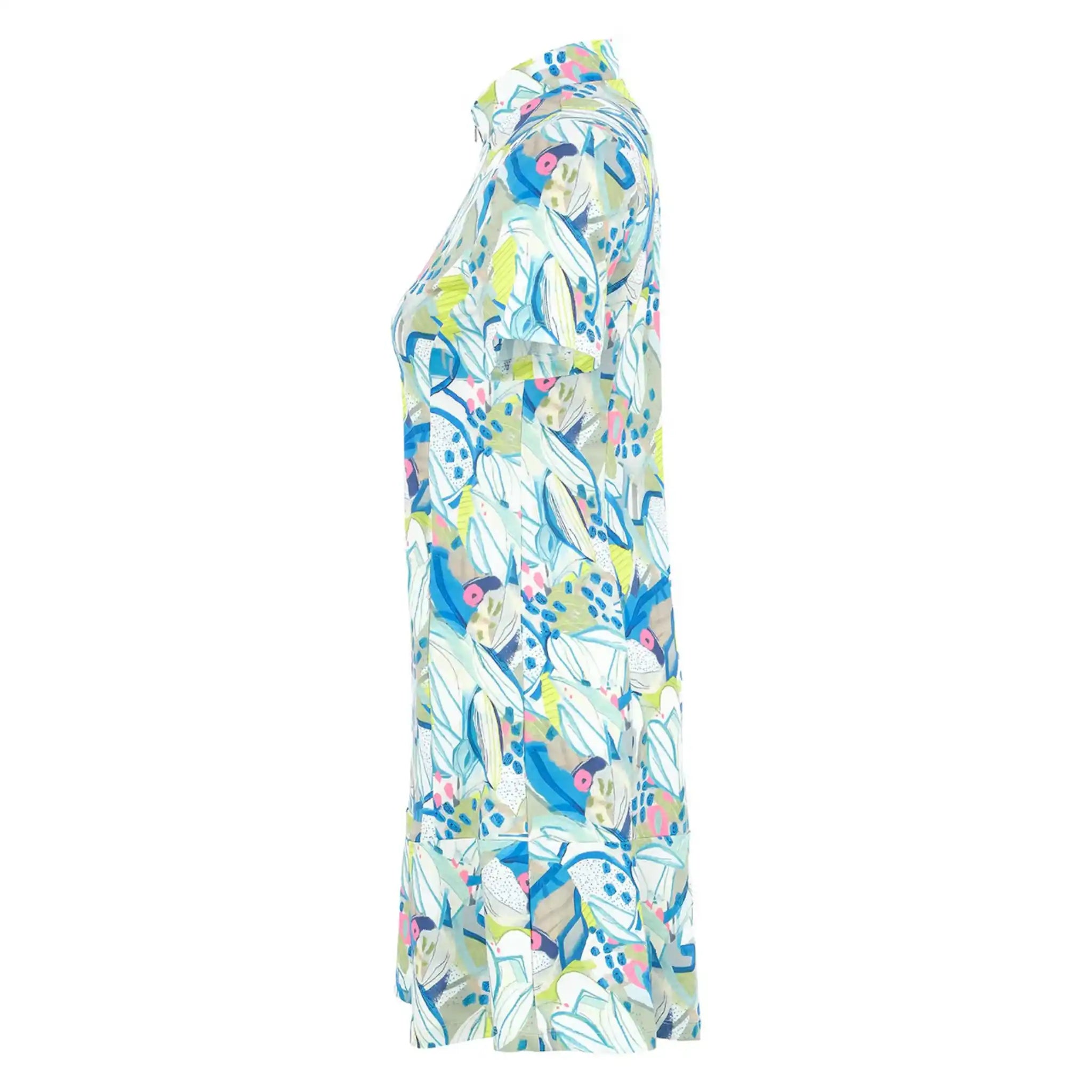 Hint of Spring Short Sleeved Dress
