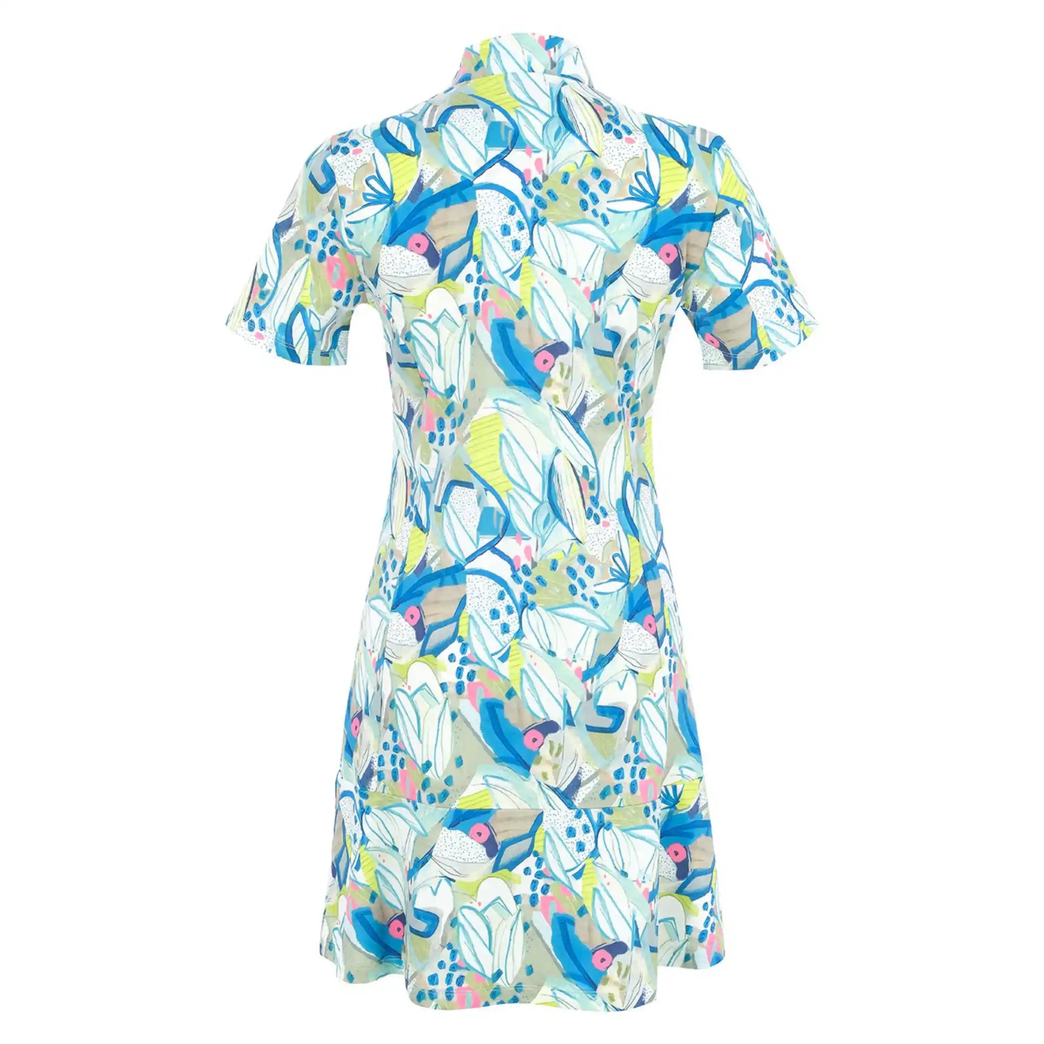Hint of Spring Short Sleeved Dress