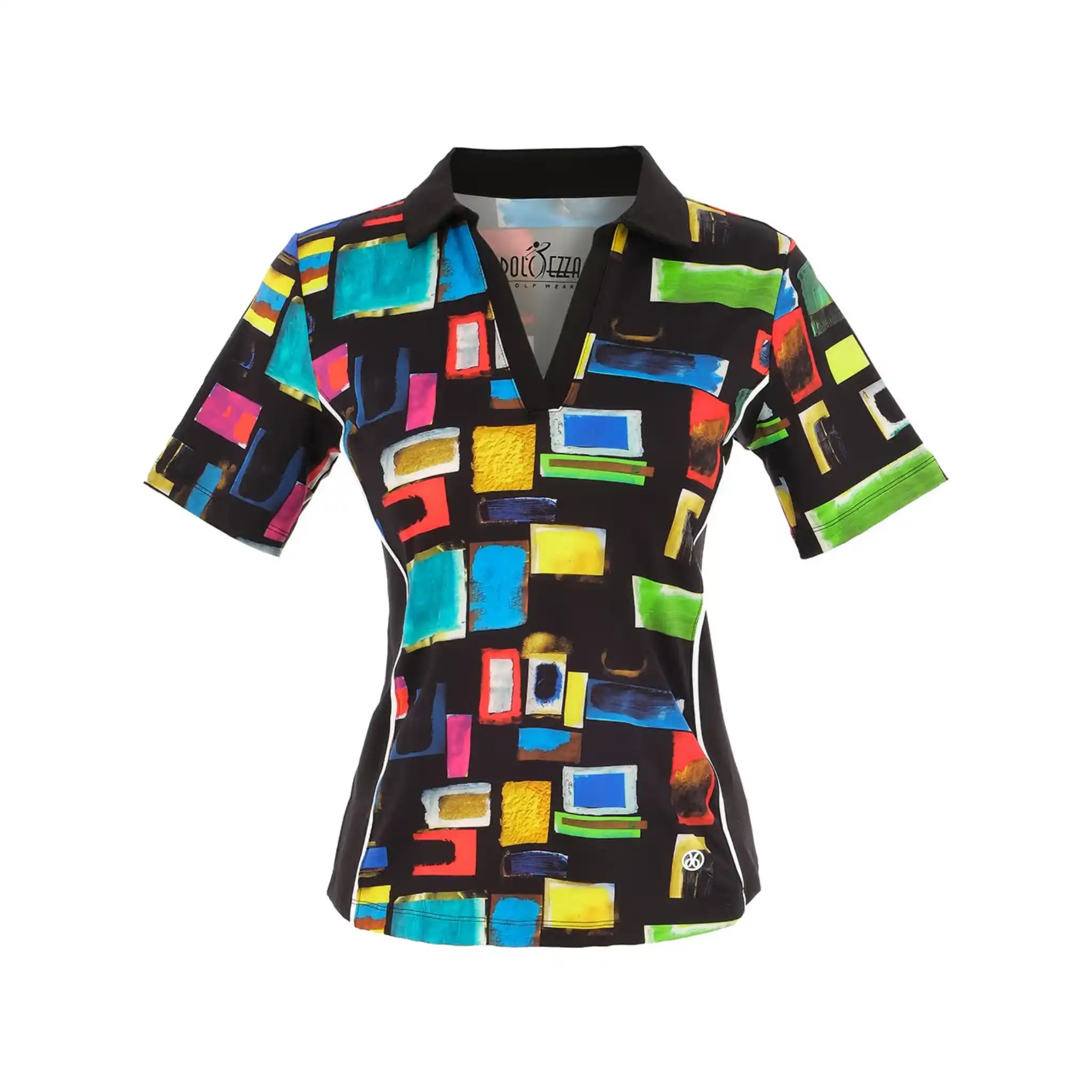 Colourful Windows Short Sleeved Top