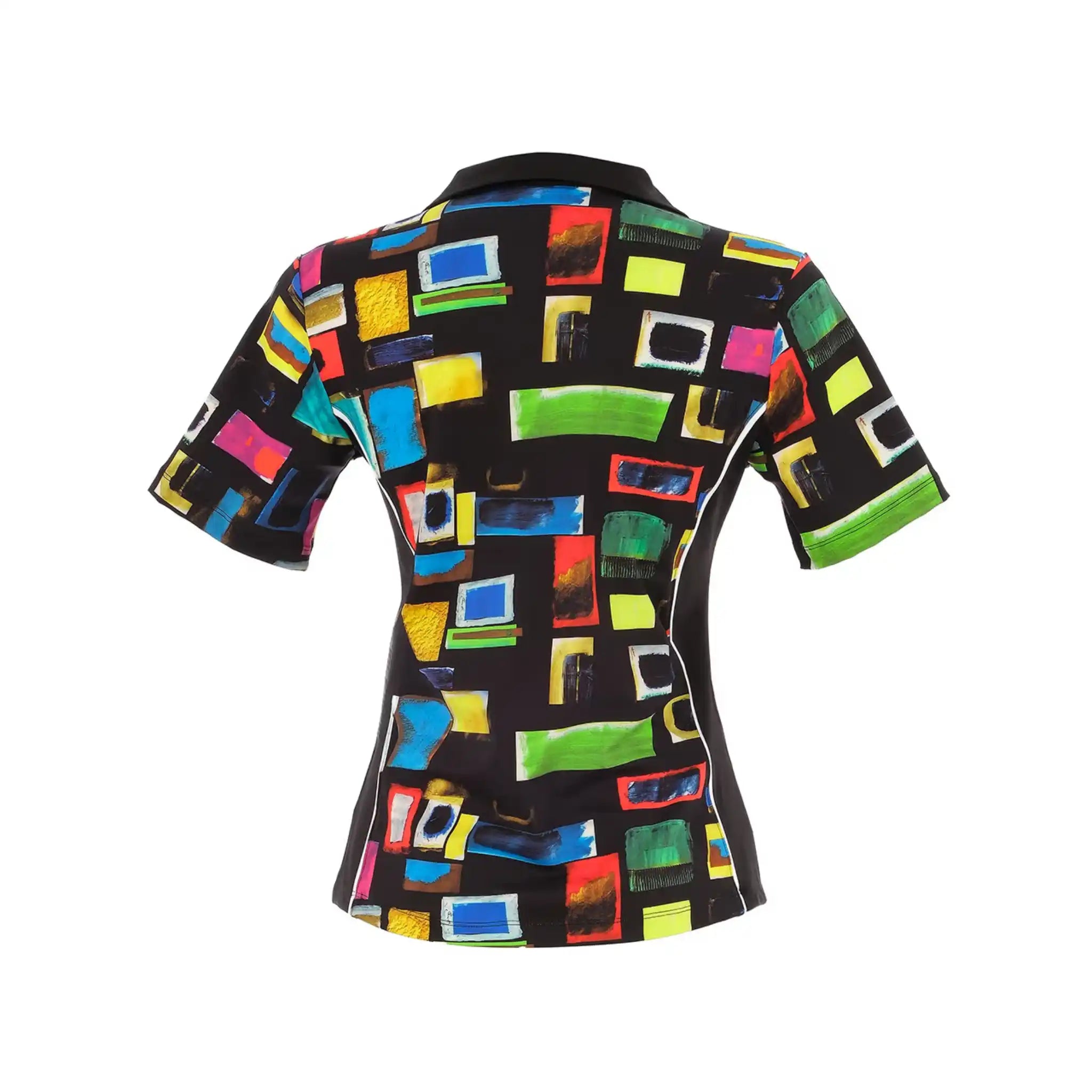 Colourful Windows Short Sleeved Top