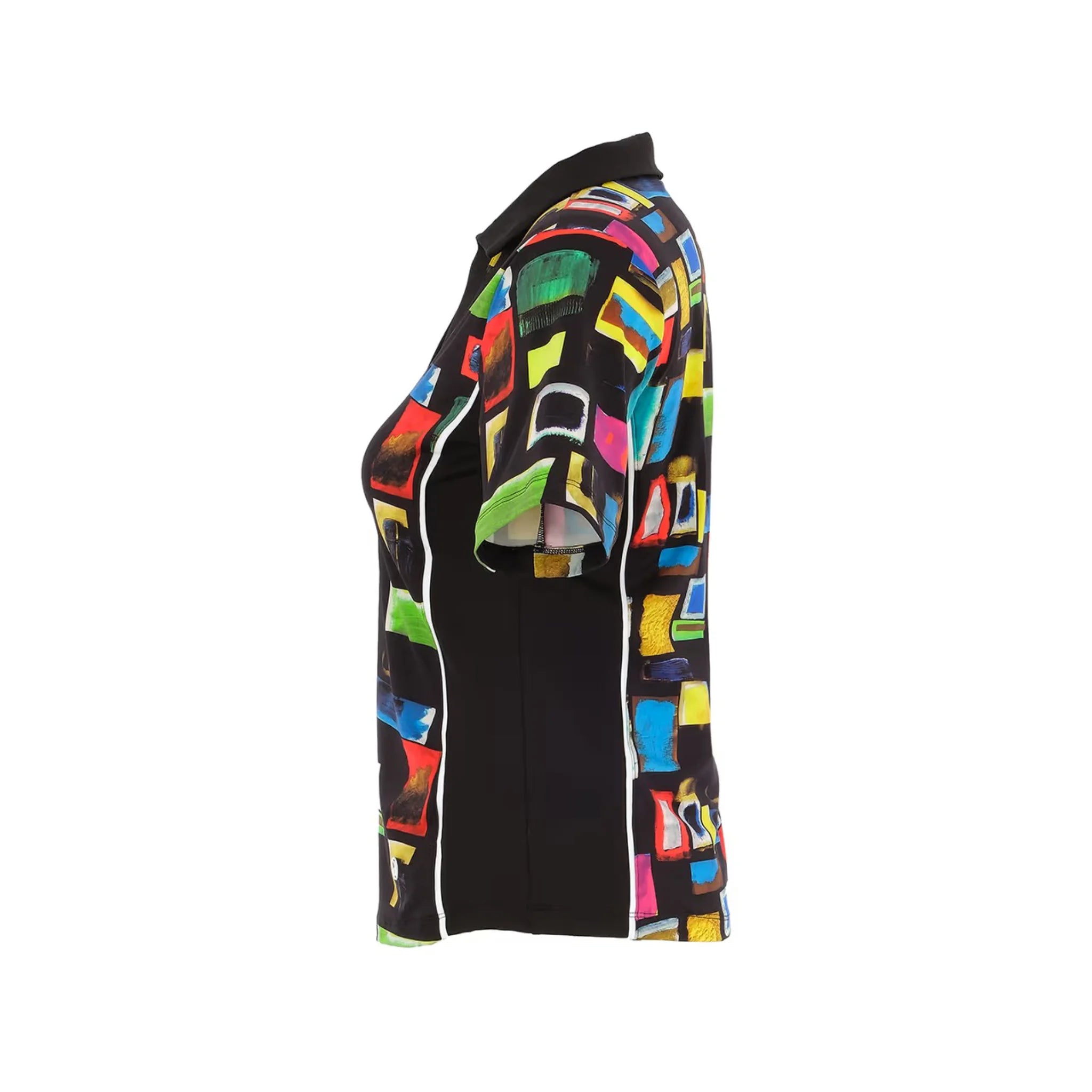 Colourful Windows Short Sleeved Top