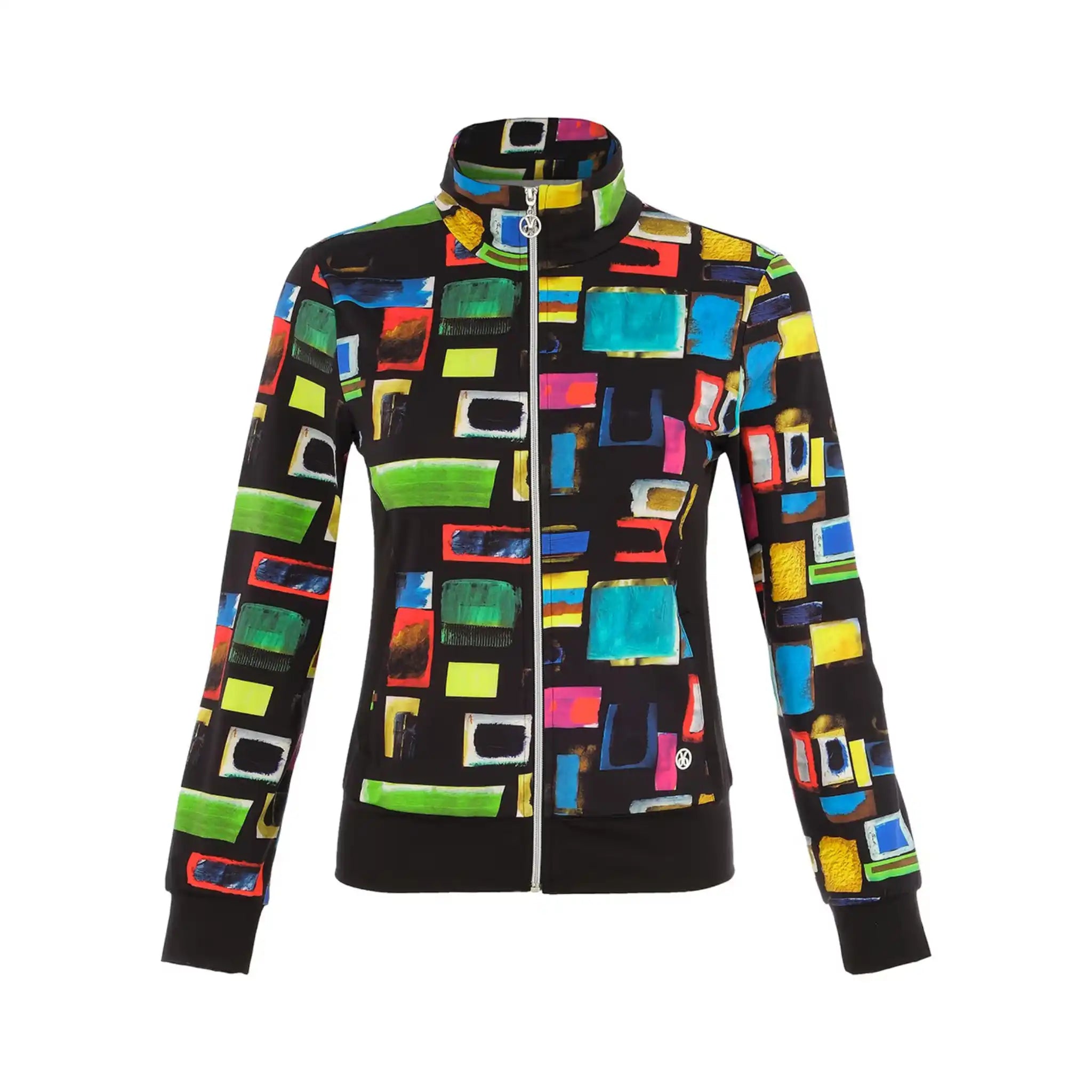 Colourful Windows Long Sleeved Zip Jacket