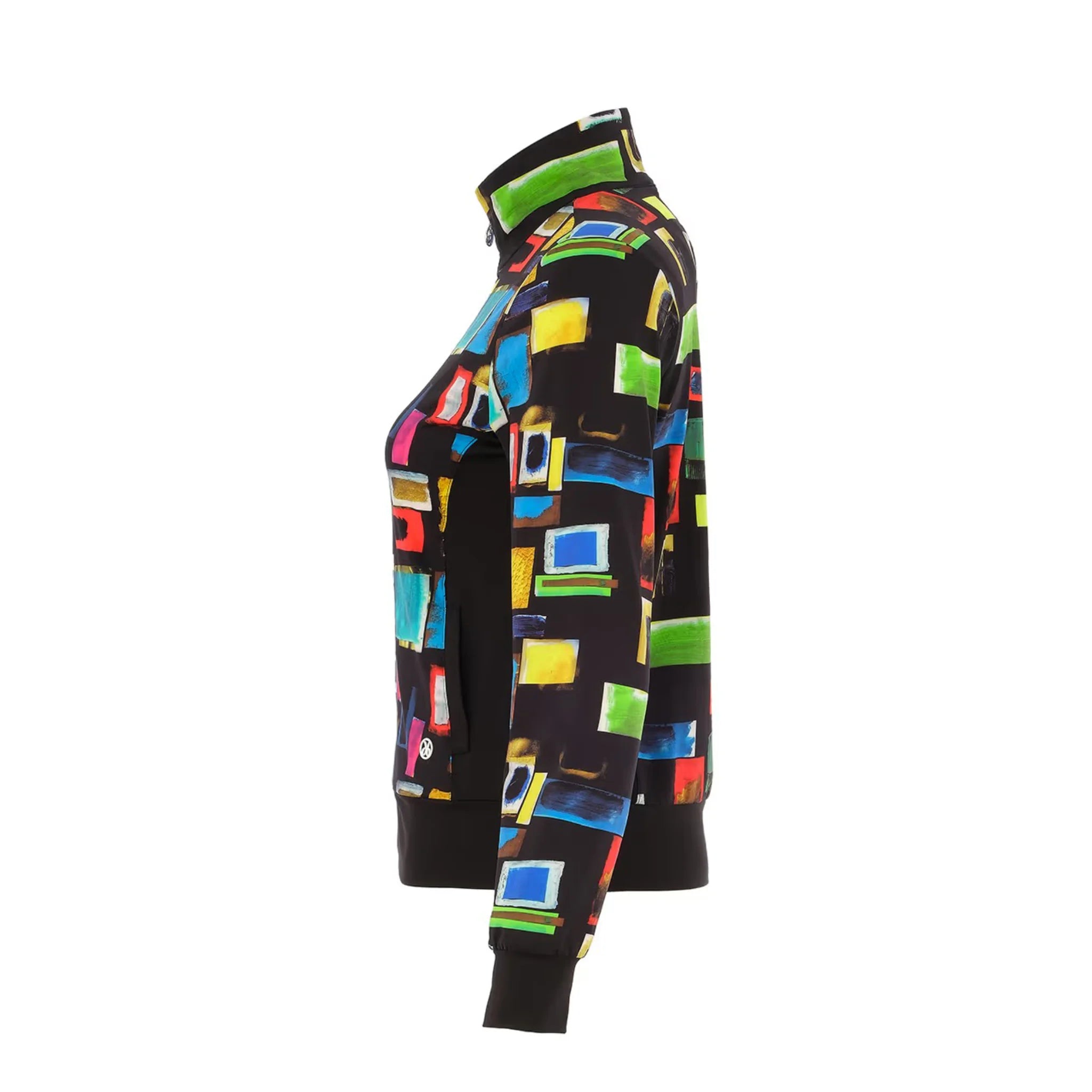 Colourful Windows Long Sleeved Zip Jacket