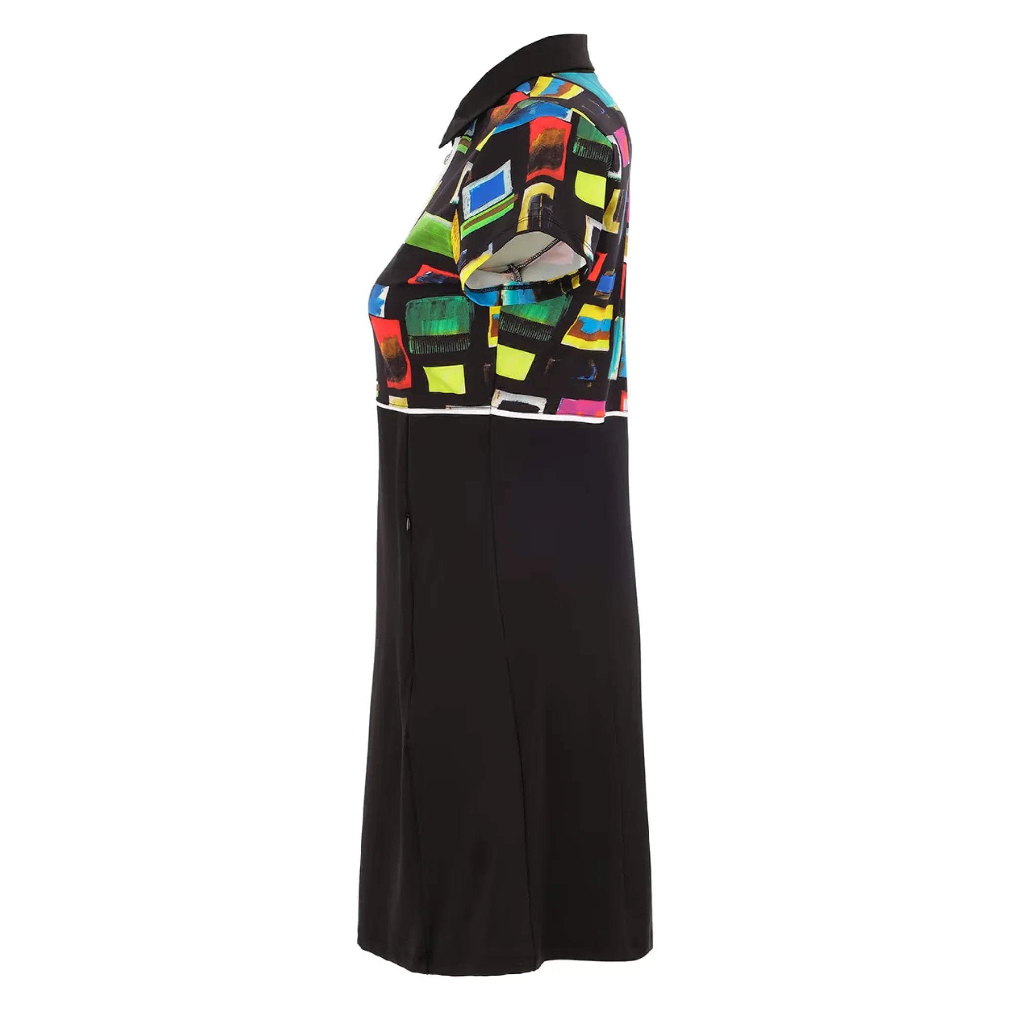 Colourful Windows Short Sleeved Dress
