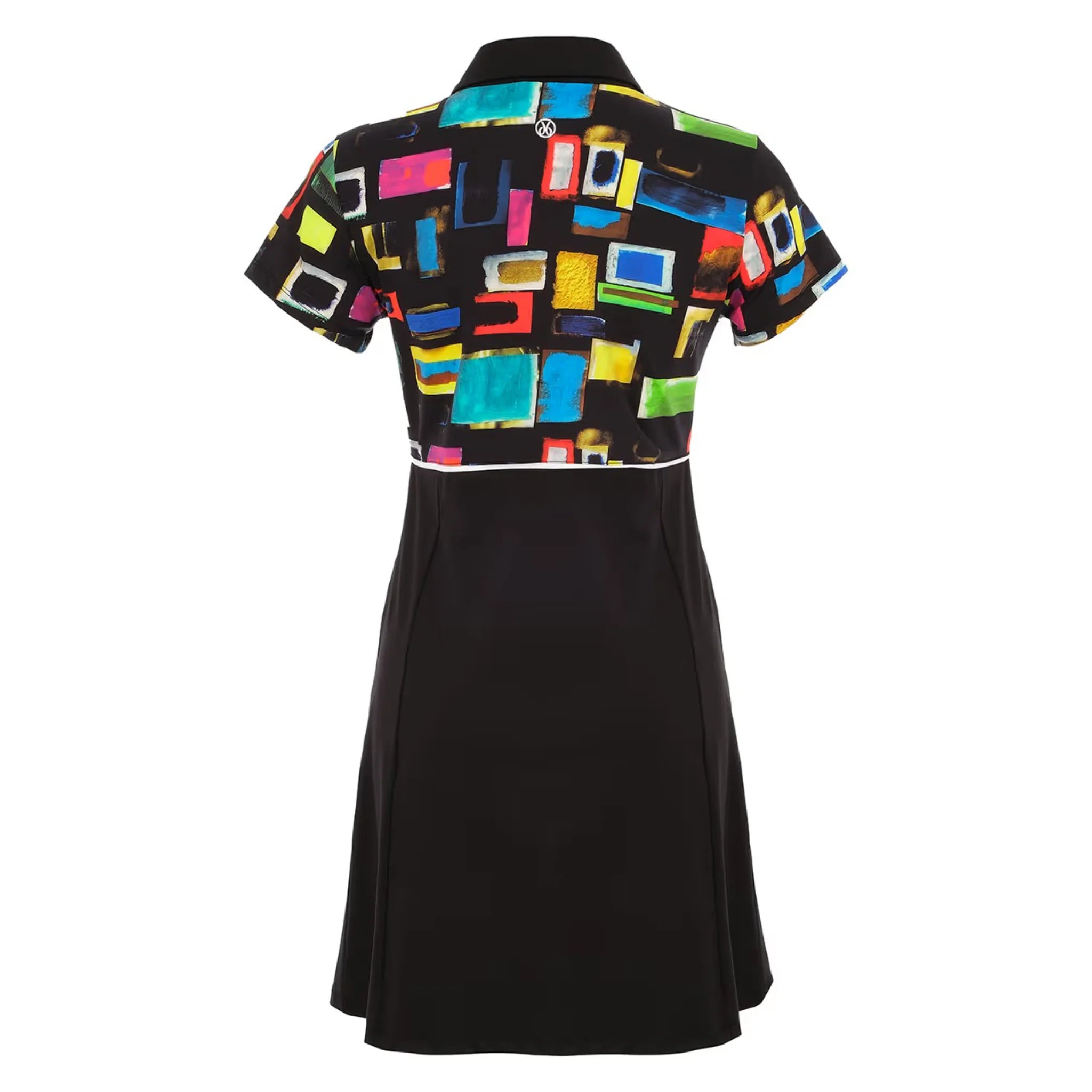 Colourful Windows Short Sleeved Dress