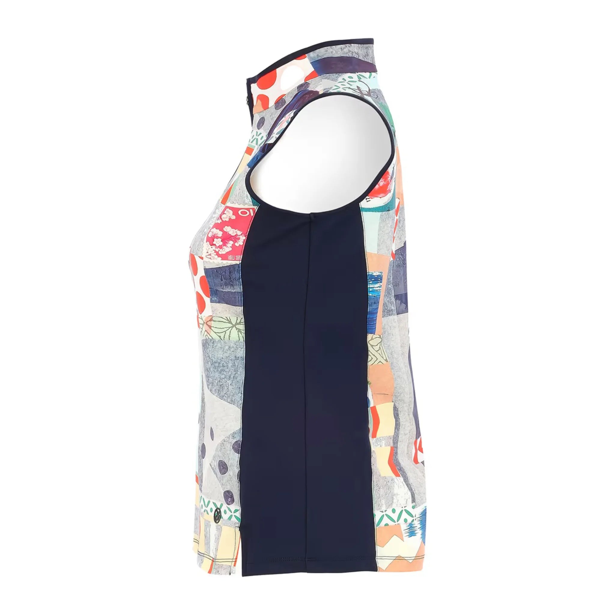 Blue Road Sleeveless Top