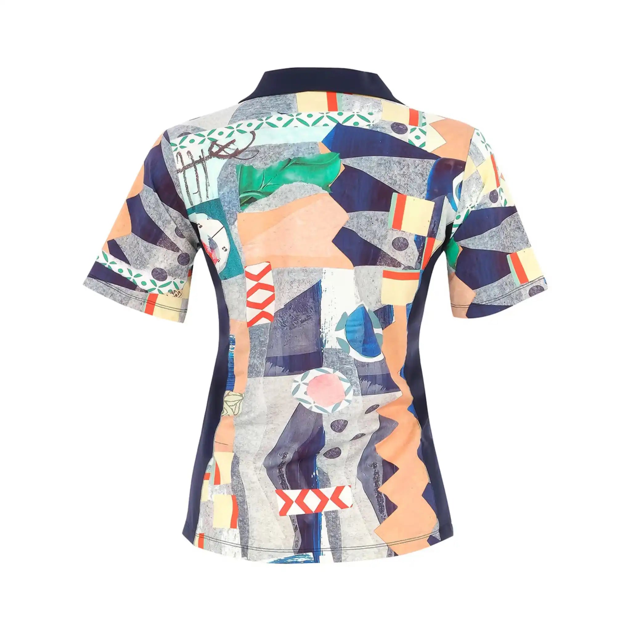Blue Road Short Sleeved Top