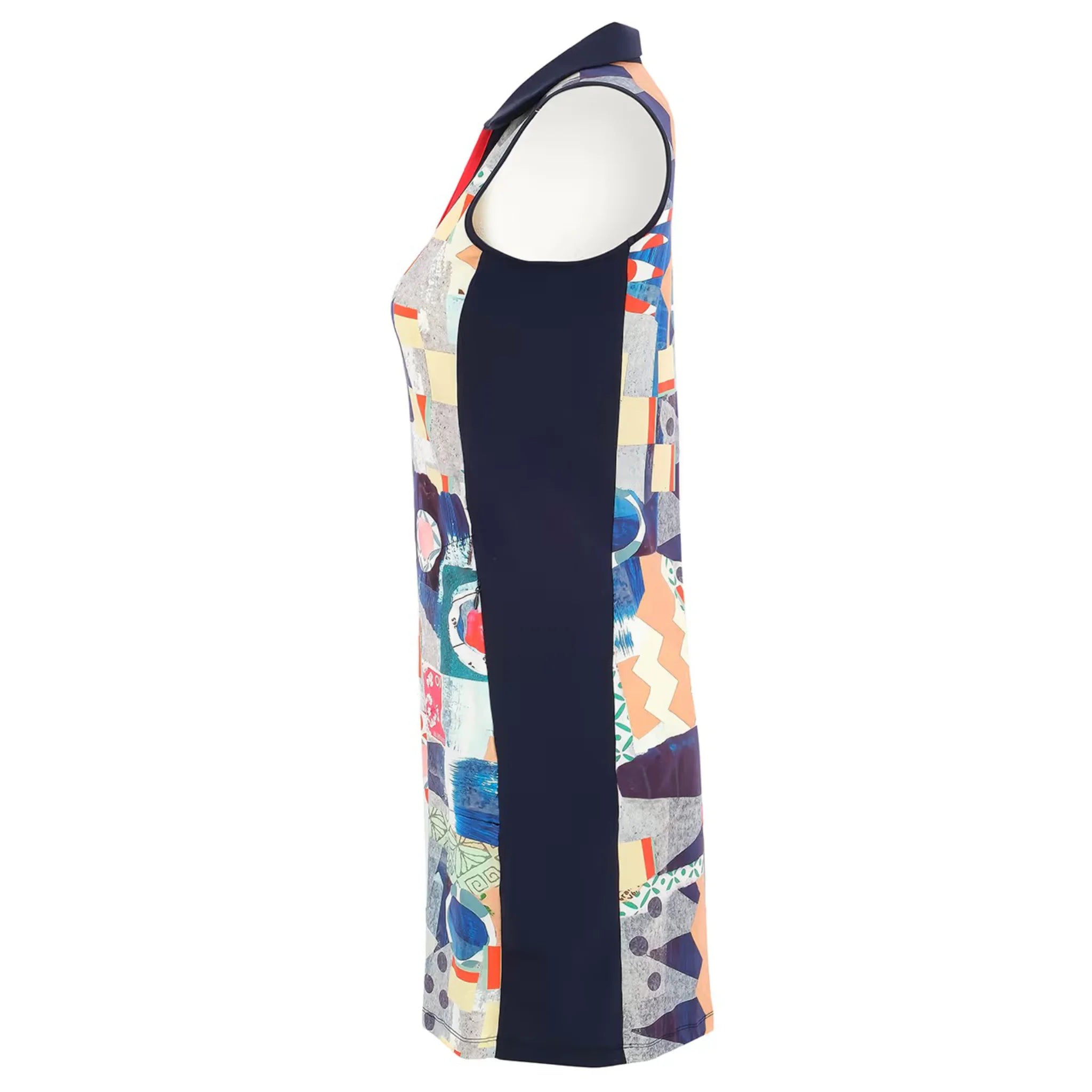Blue Road Sleeveless Dress