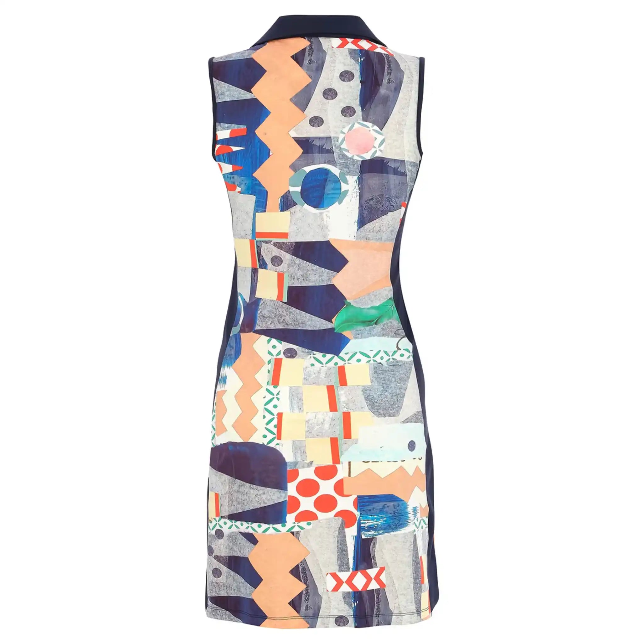 Blue Road Sleeveless Dress