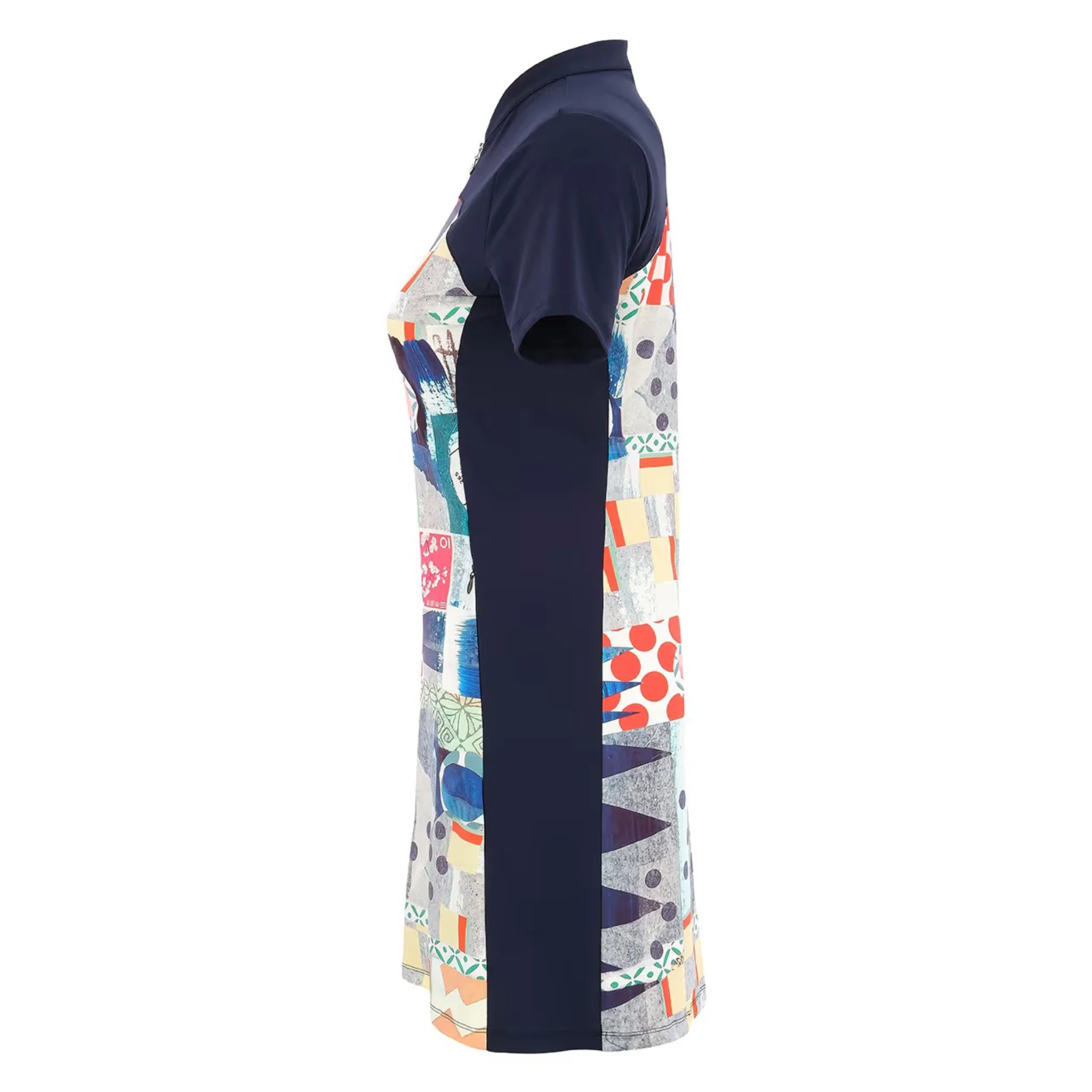 Blue Road Short Sleeved Dress