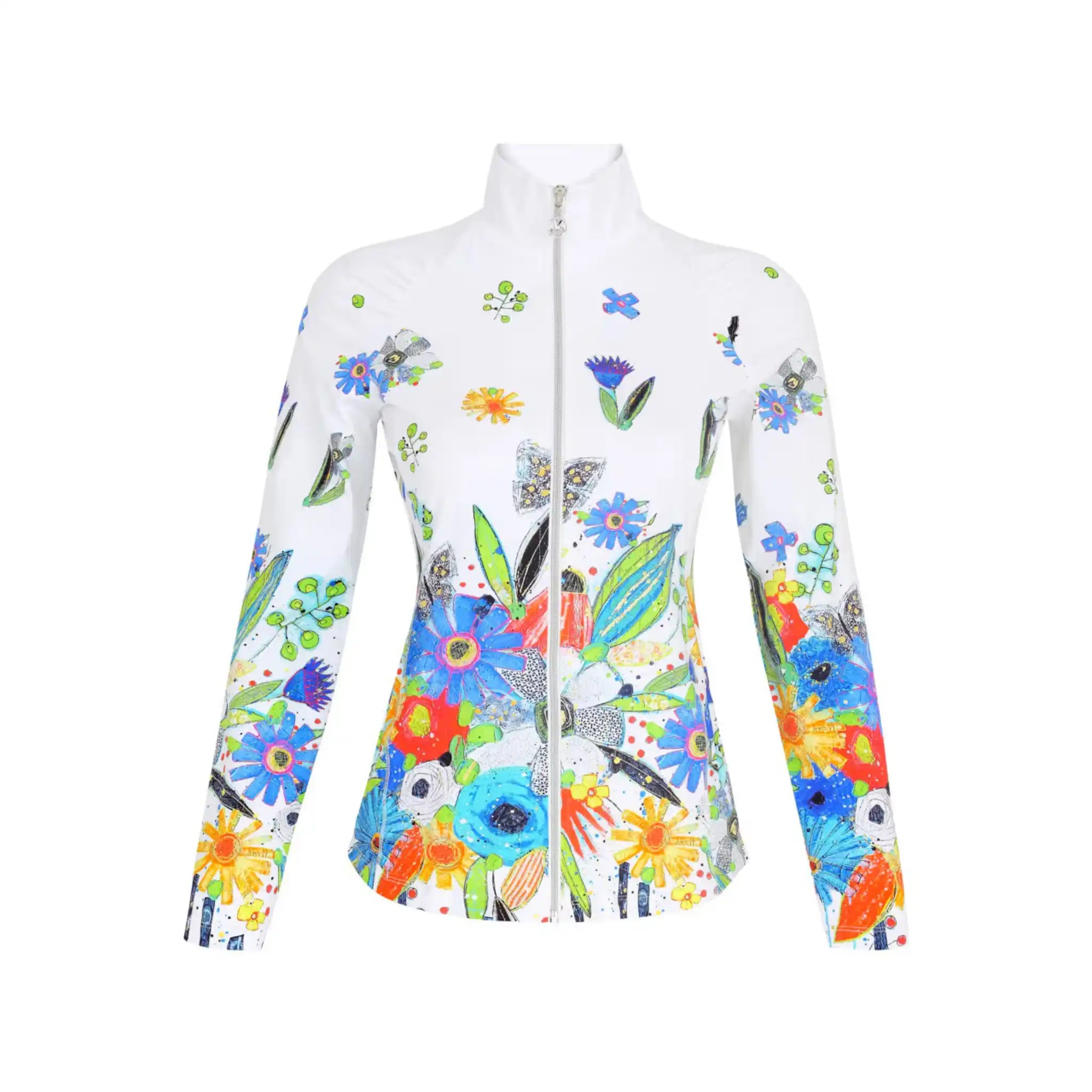 New Bouquet Long Sleeved Zip Jacket