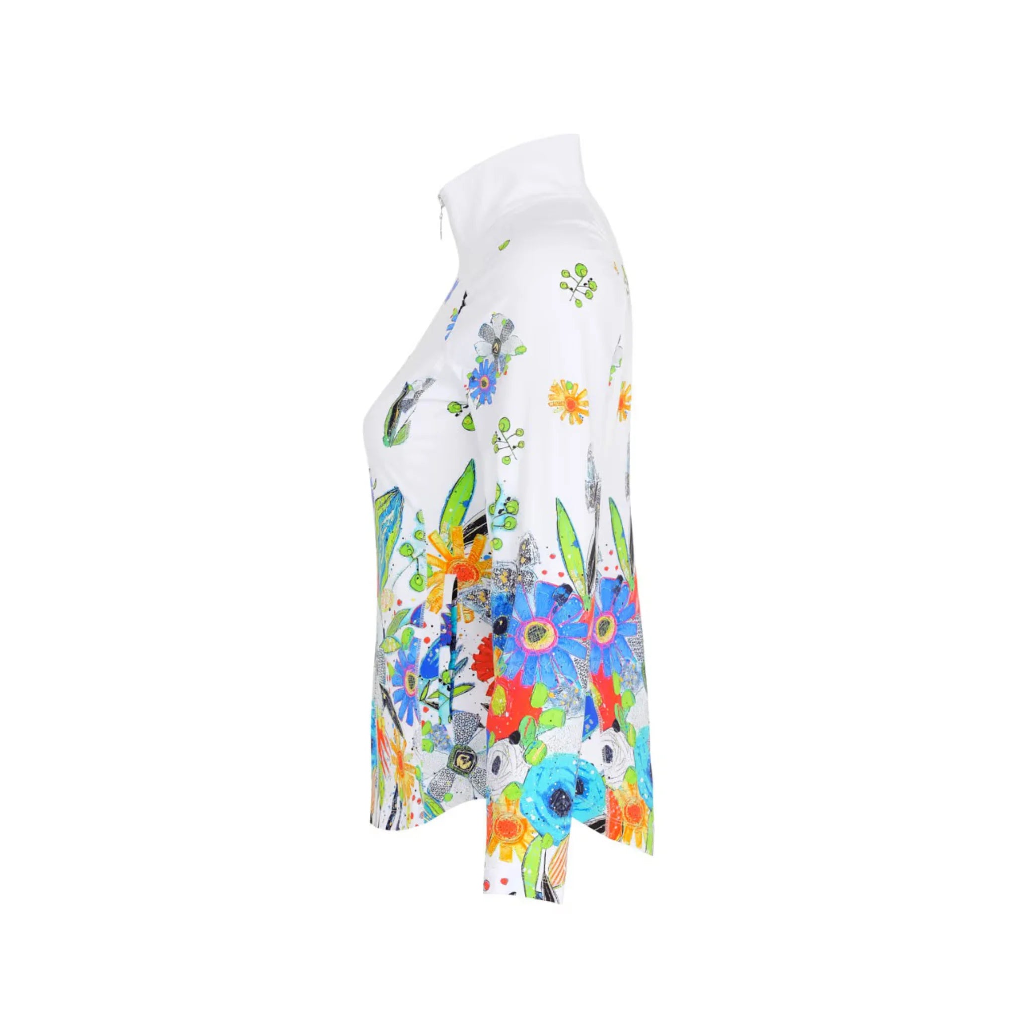 New Bouquet Long Sleeved Zip Jacket