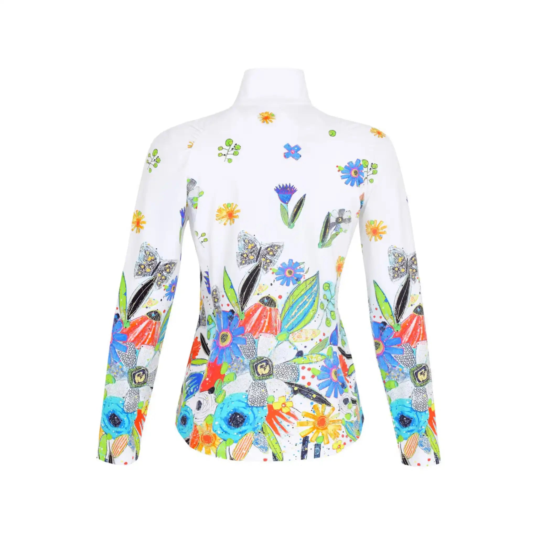 New Bouquet Long Sleeved Zip Jacket