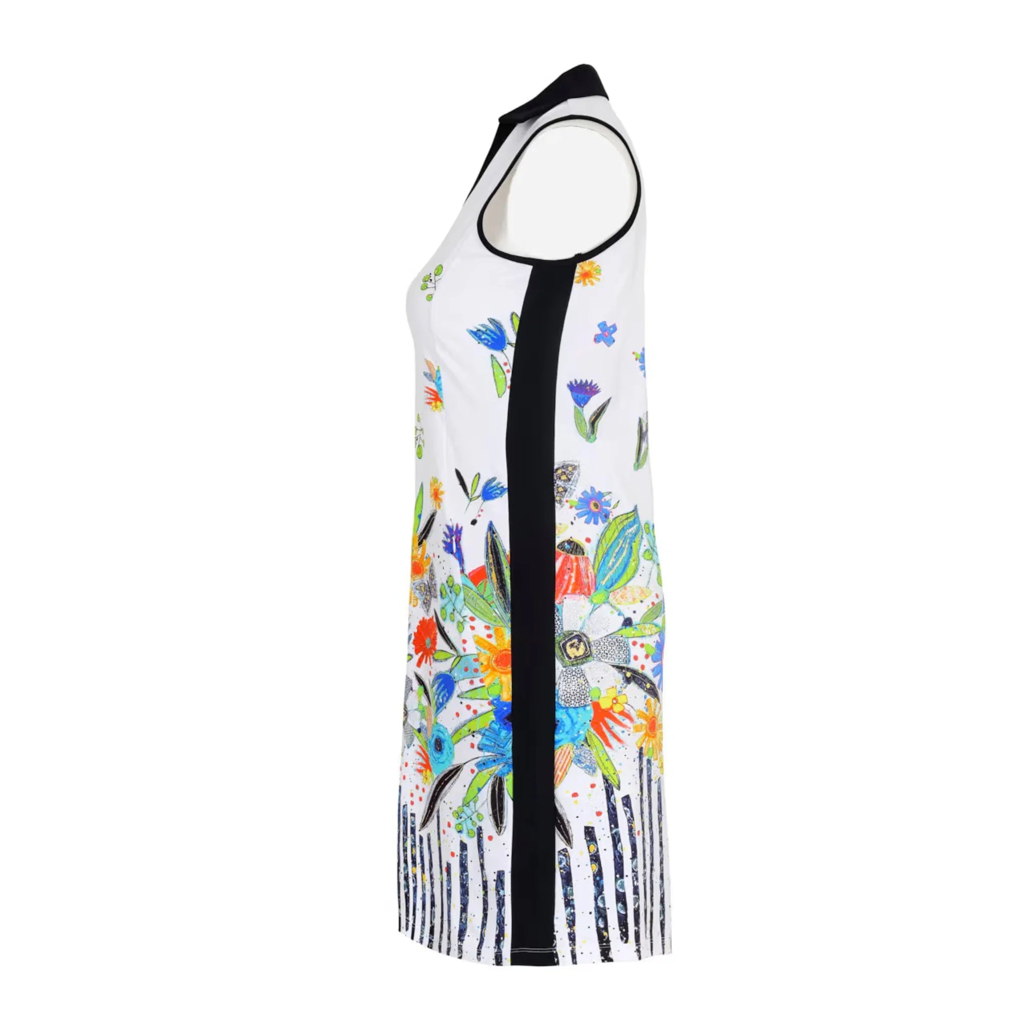 New Bouquet Sleeveless Dress