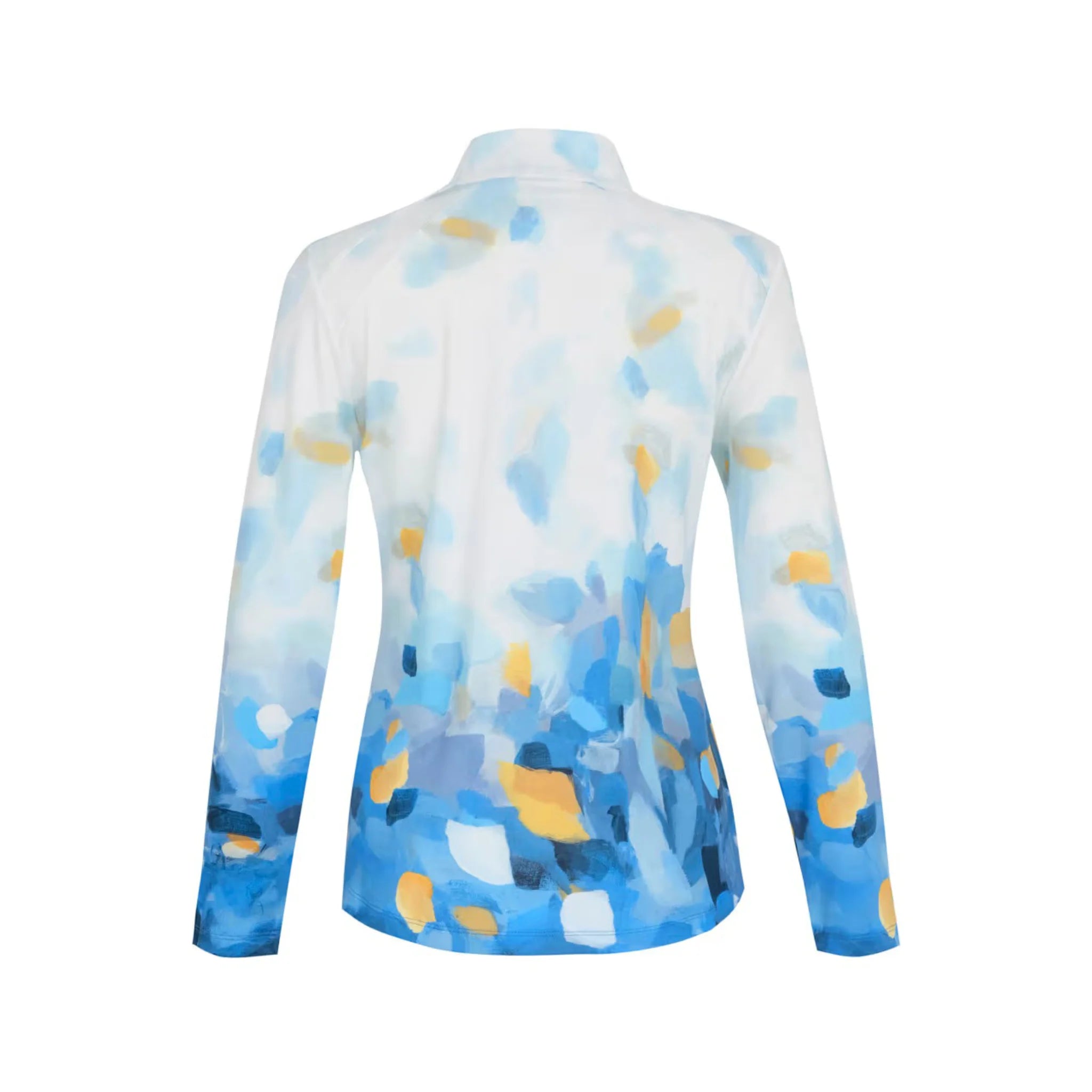 Blue Dreams Knit Zip Jacket