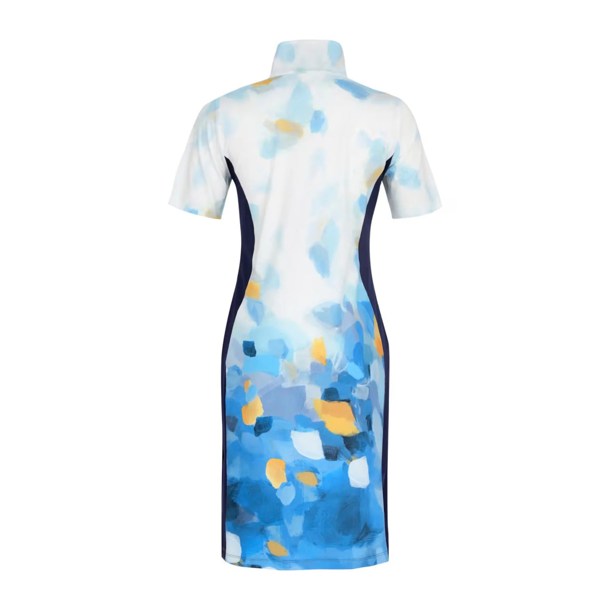 Blue Dreams Short Sleeved Dress