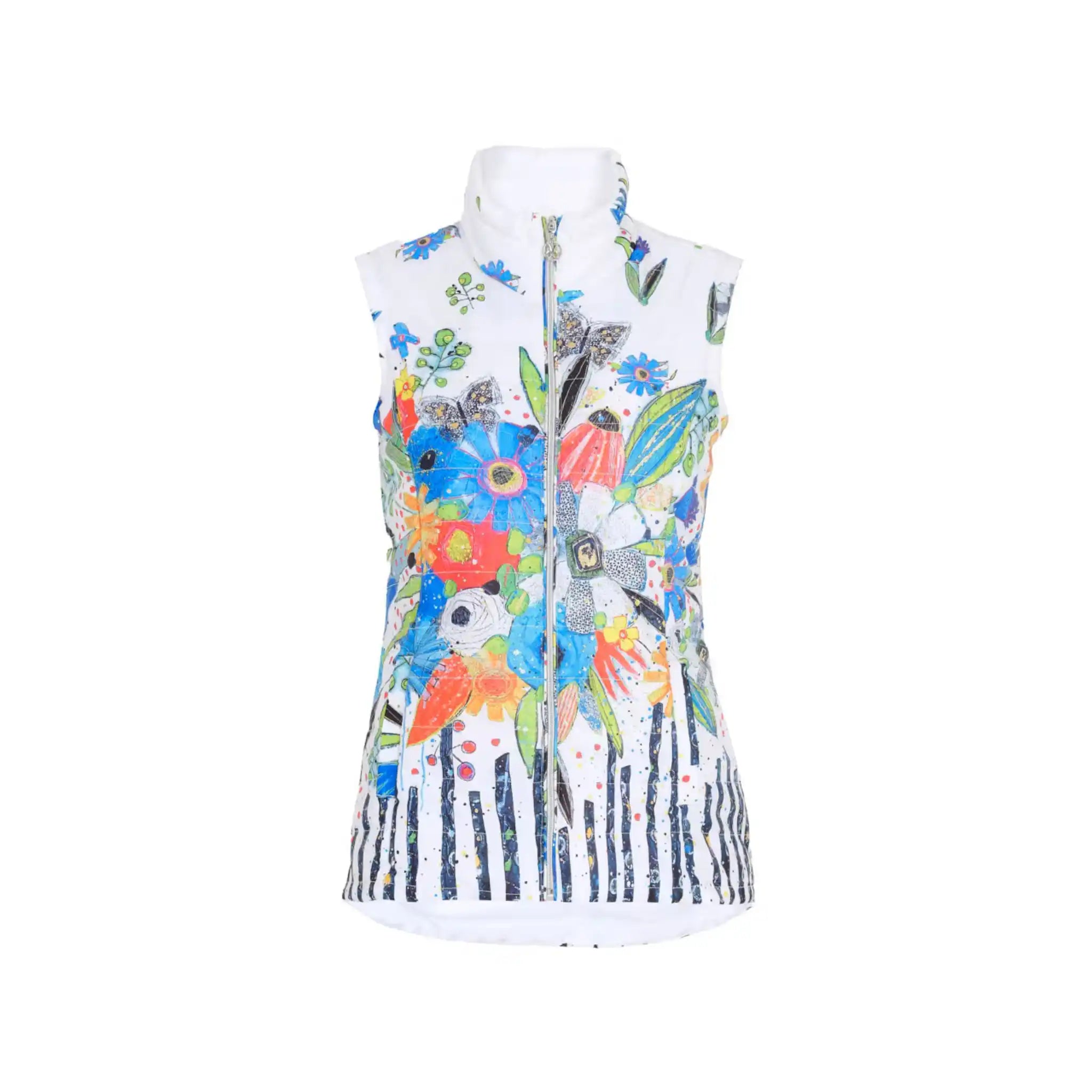Women's Floral Bouquet Gilet