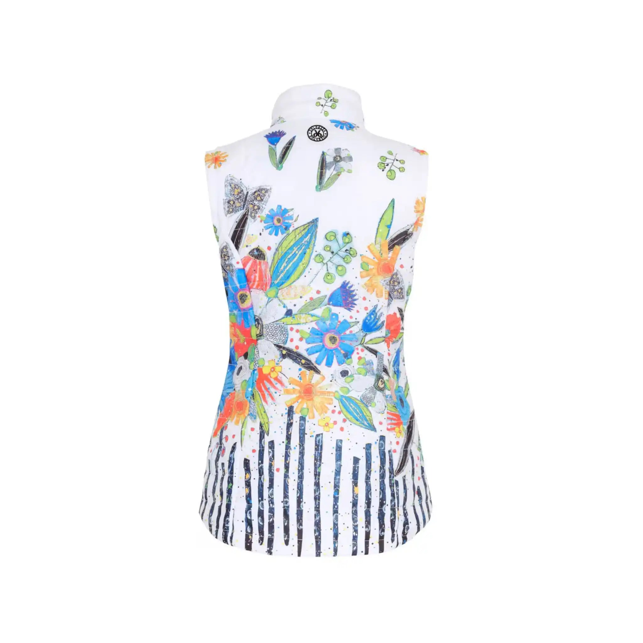 Women's Floral Bouquet Gilet