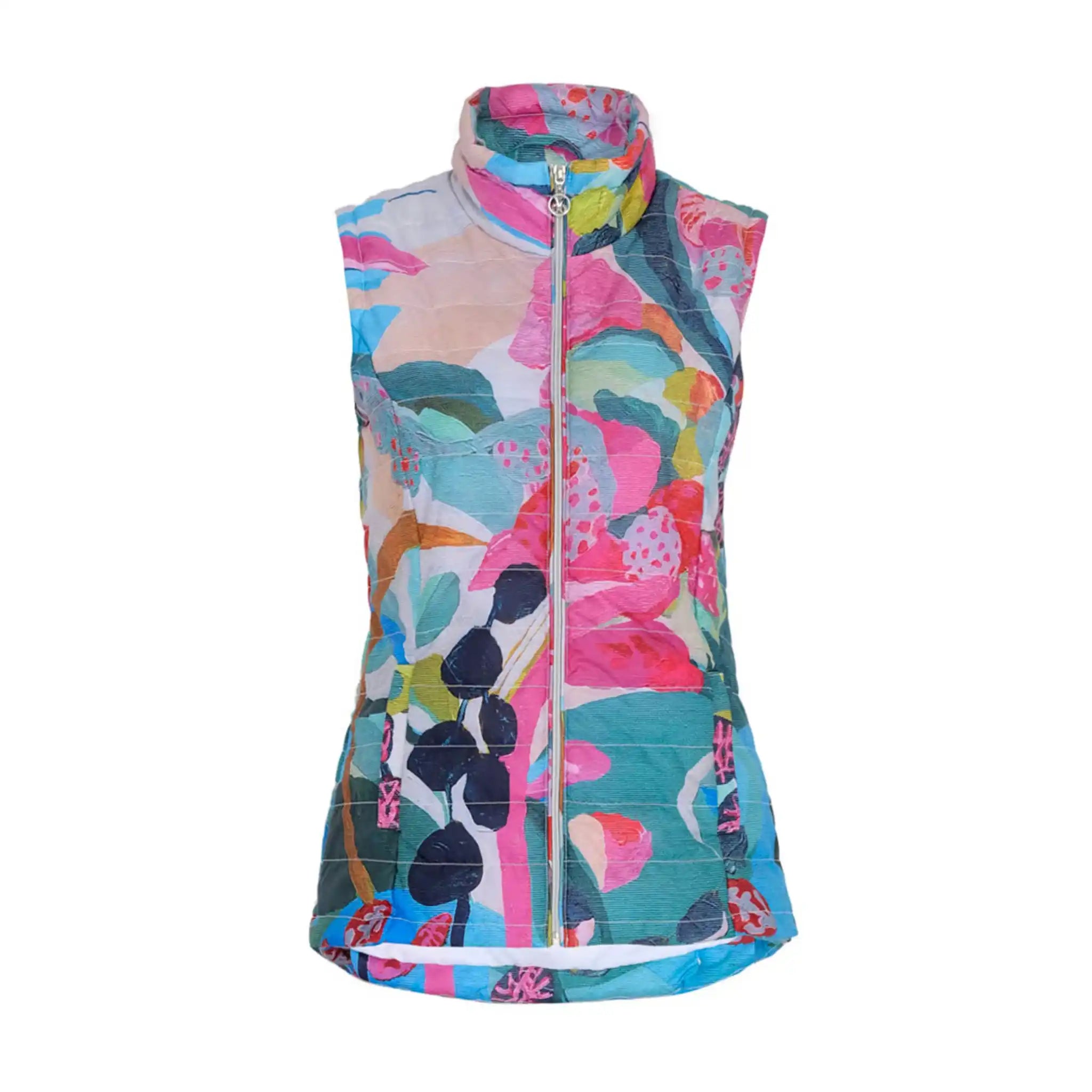 Women's Rumba Gilet - Vibrant Sleeveless Outerwear