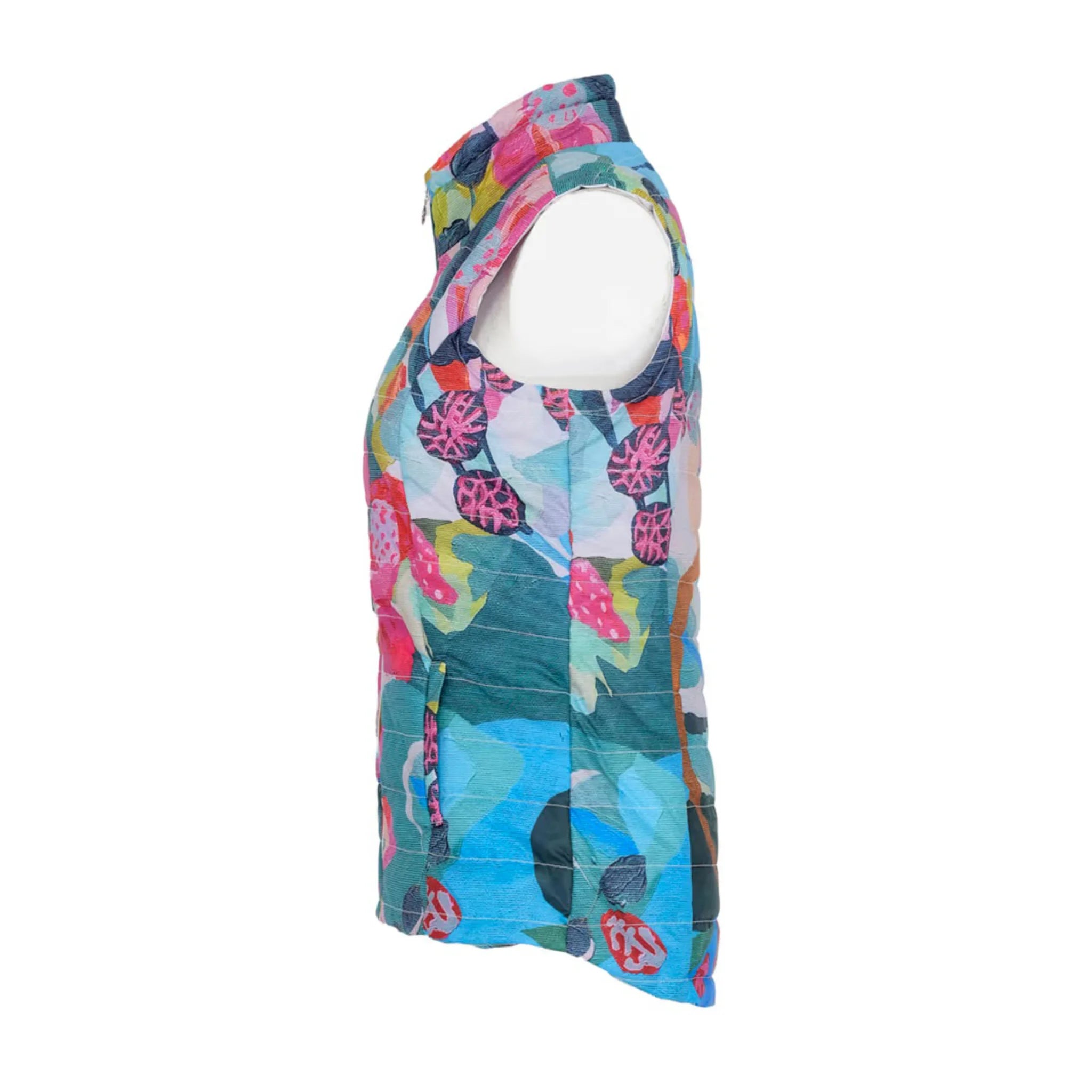 Women's Rumba Gilet - Vibrant Sleeveless Outerwear