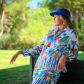 New Bouquet Stylish Women's Waterproof Rain Jacket