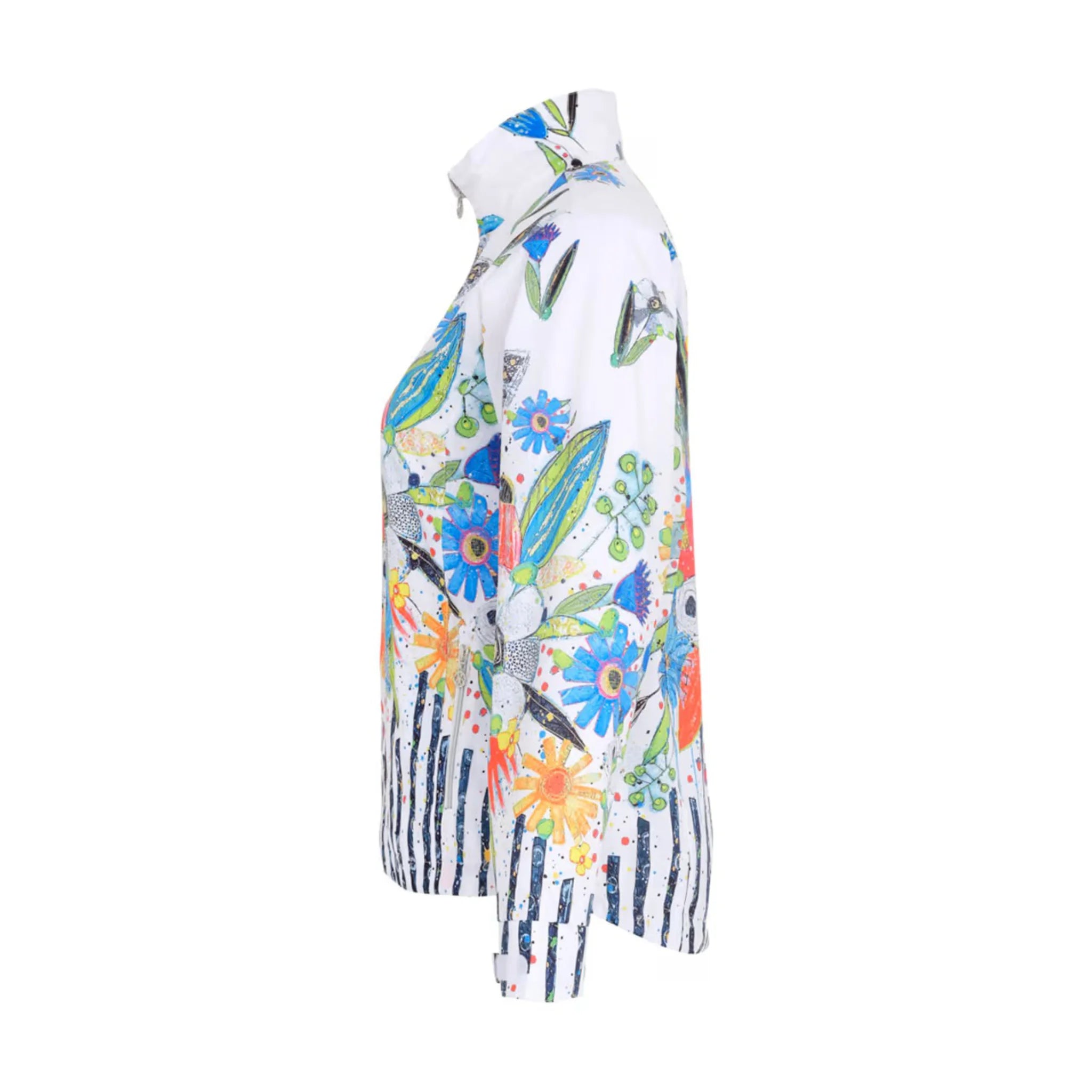 New Bouquet Stylish Women's Waterproof Rain Jacket