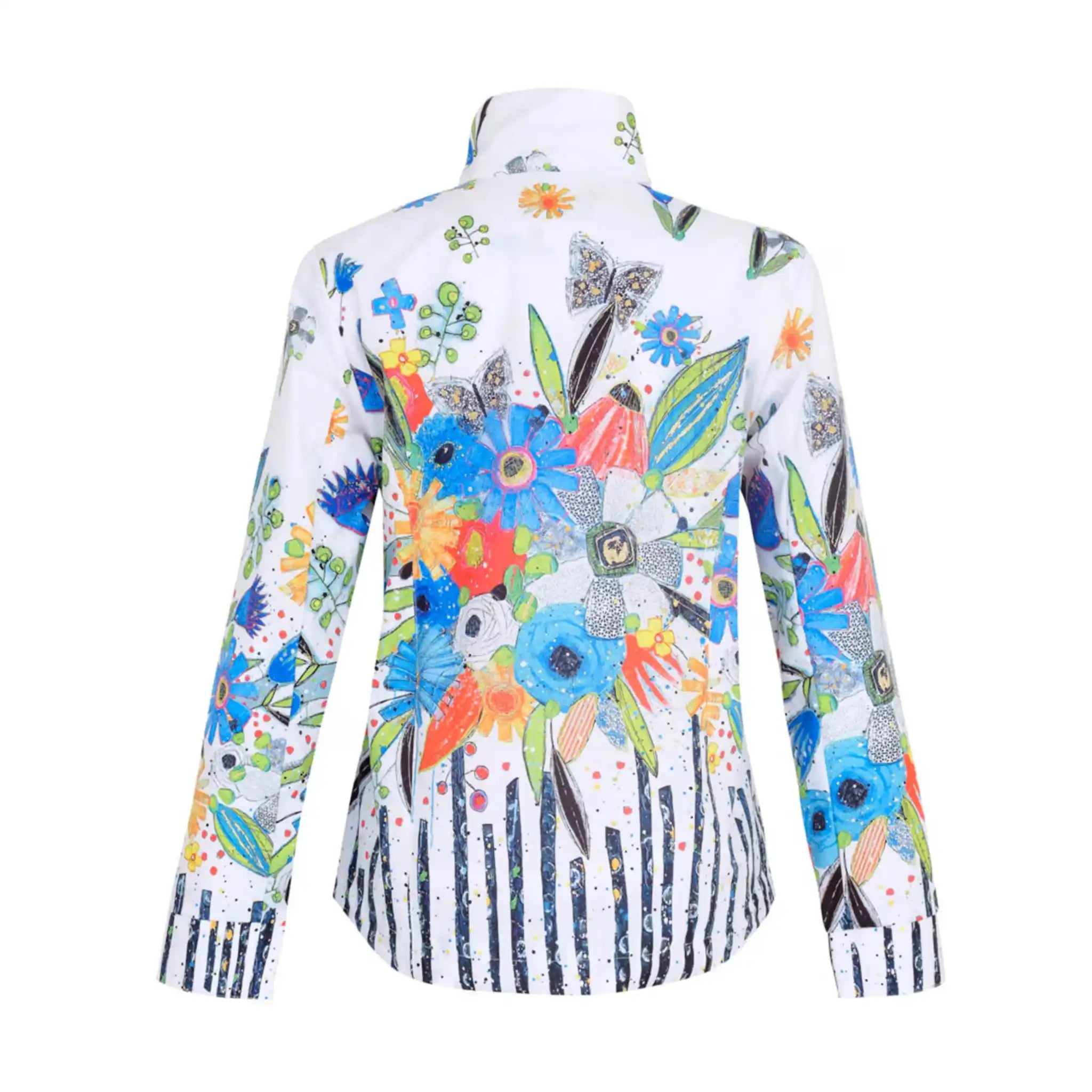 New Bouquet Stylish Women's Waterproof Rain Jacket