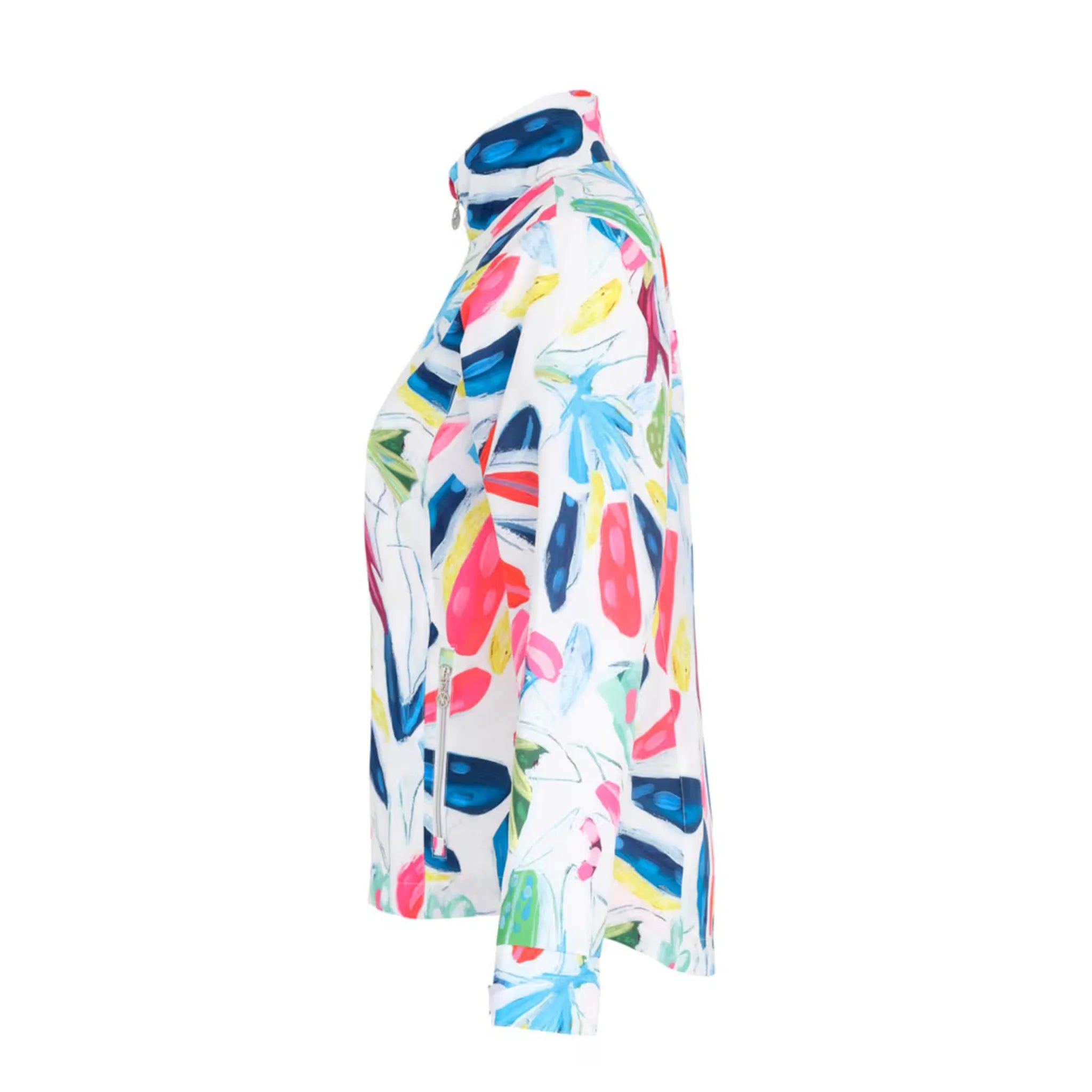 Women's Waterproof Tropical Trace Rain Jacket