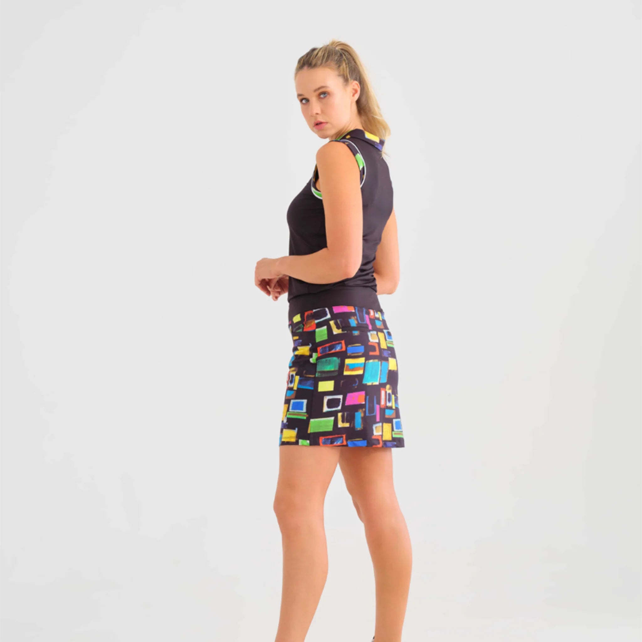 Colourful Windows Skort