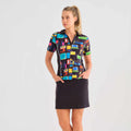 Colourful Windows Short Sleeved Top