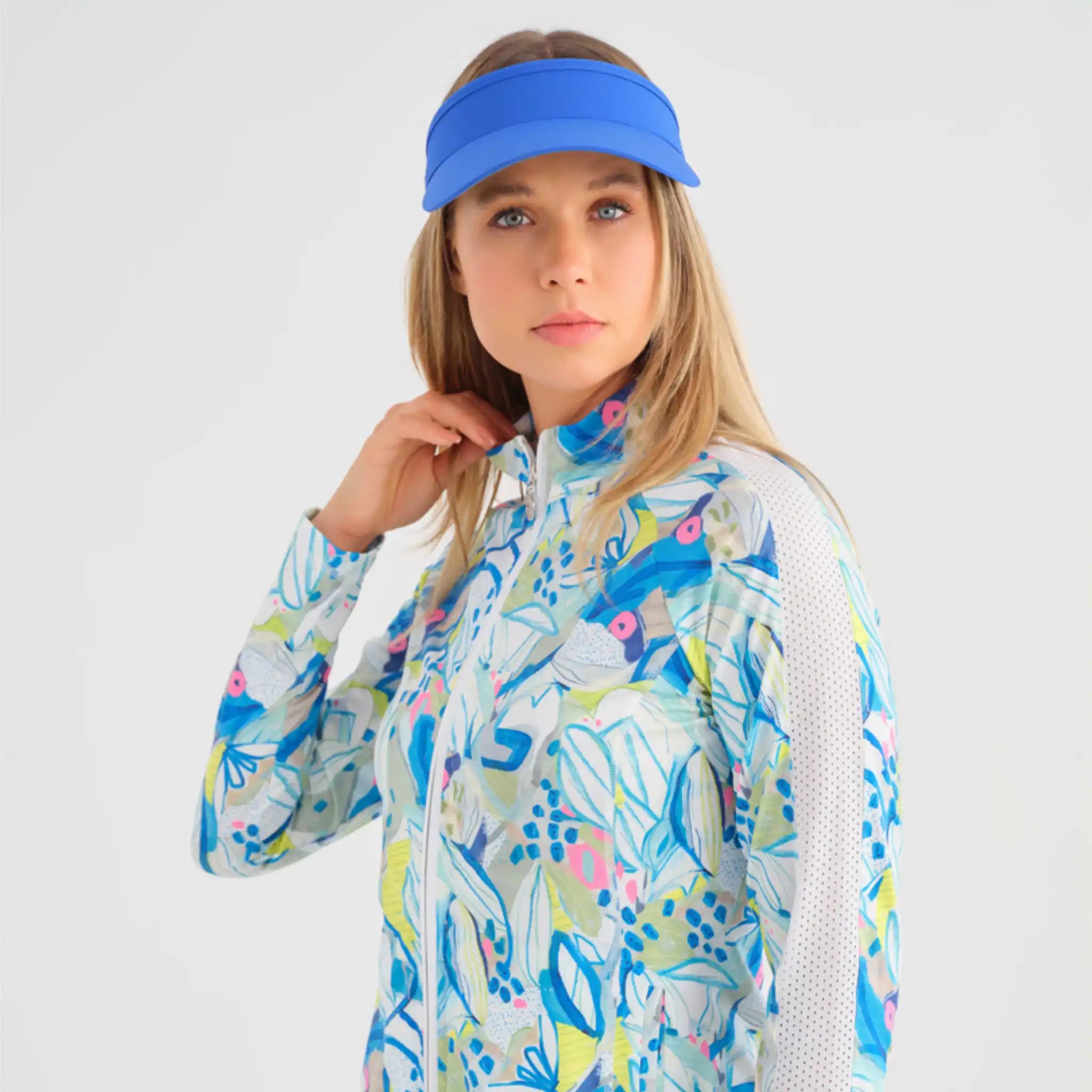 Hint of Spring Long Sleeved Zip Jacket