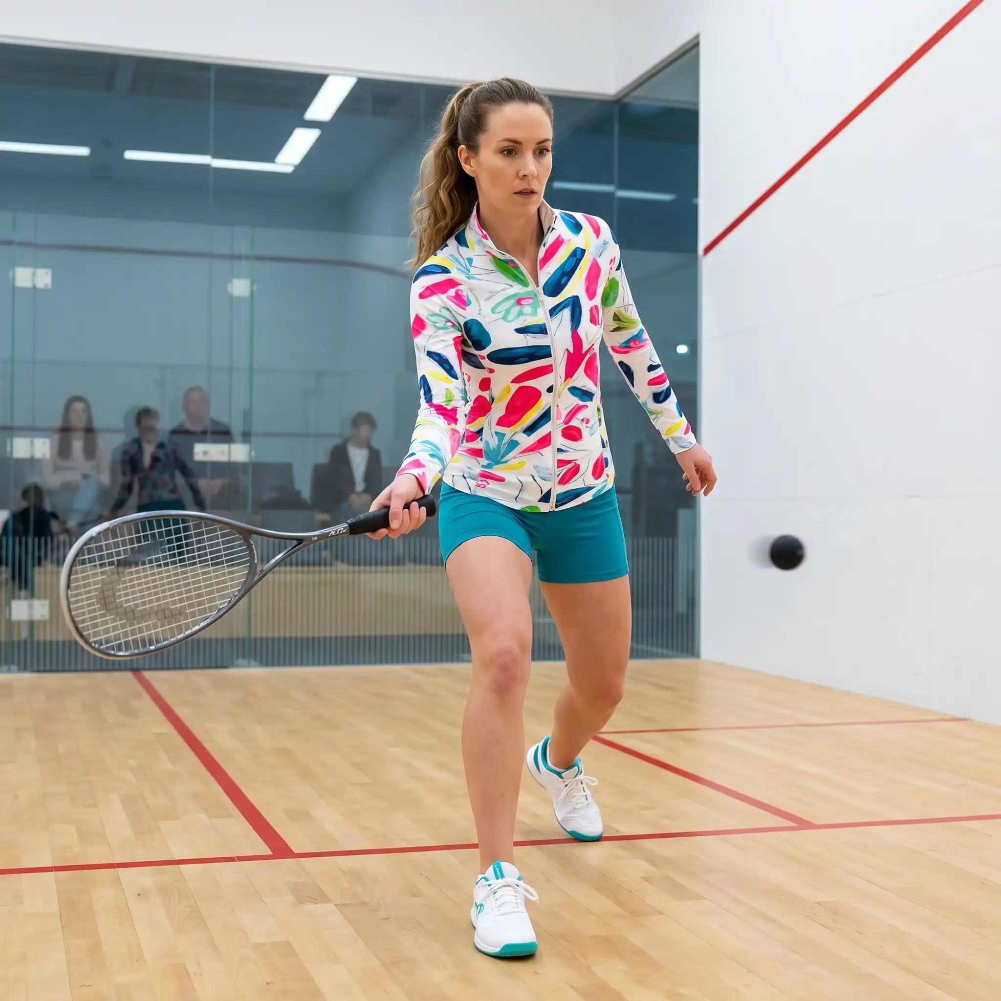 Tropical Trac Long Sleeved Zip Jacket