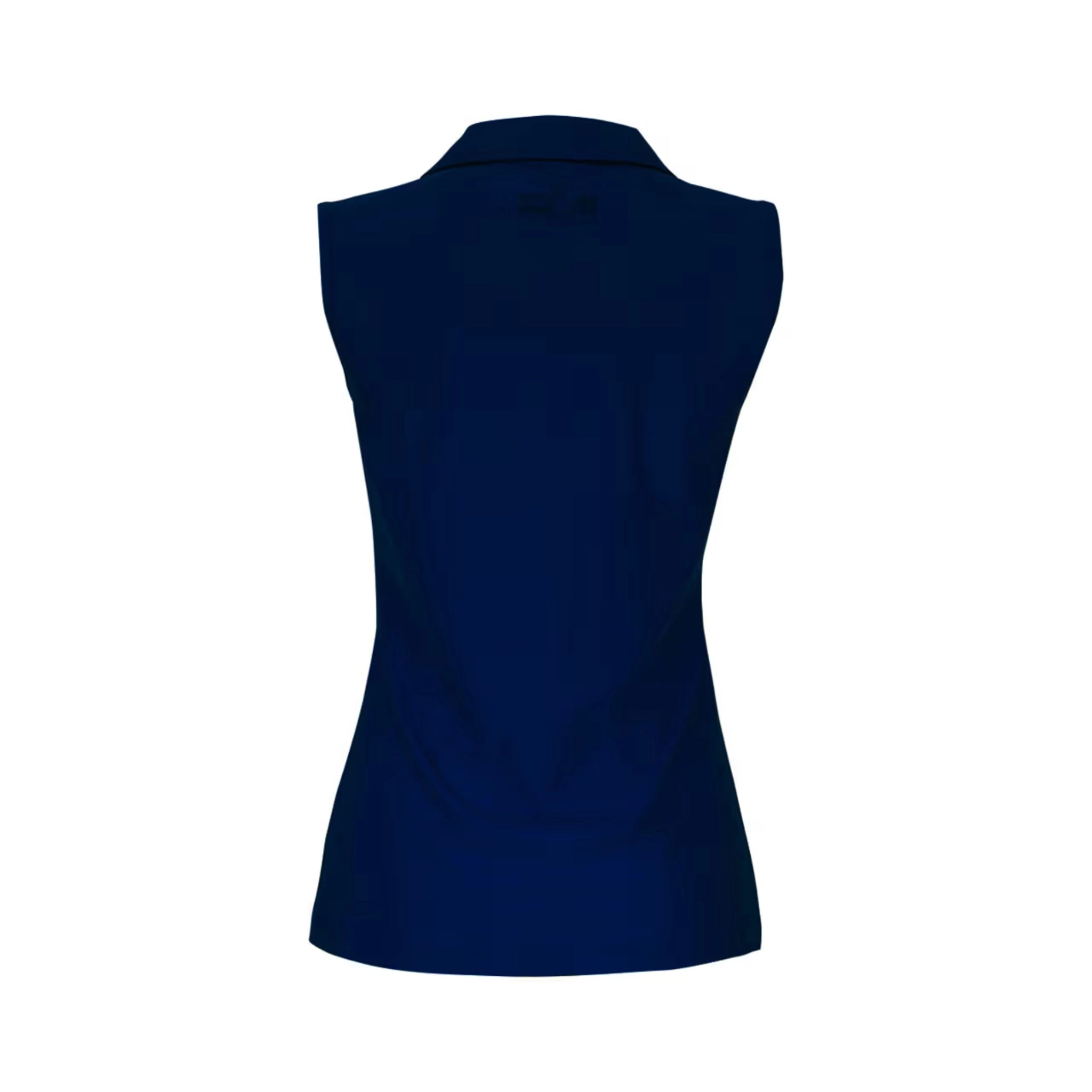 Navy Sleeveless Top