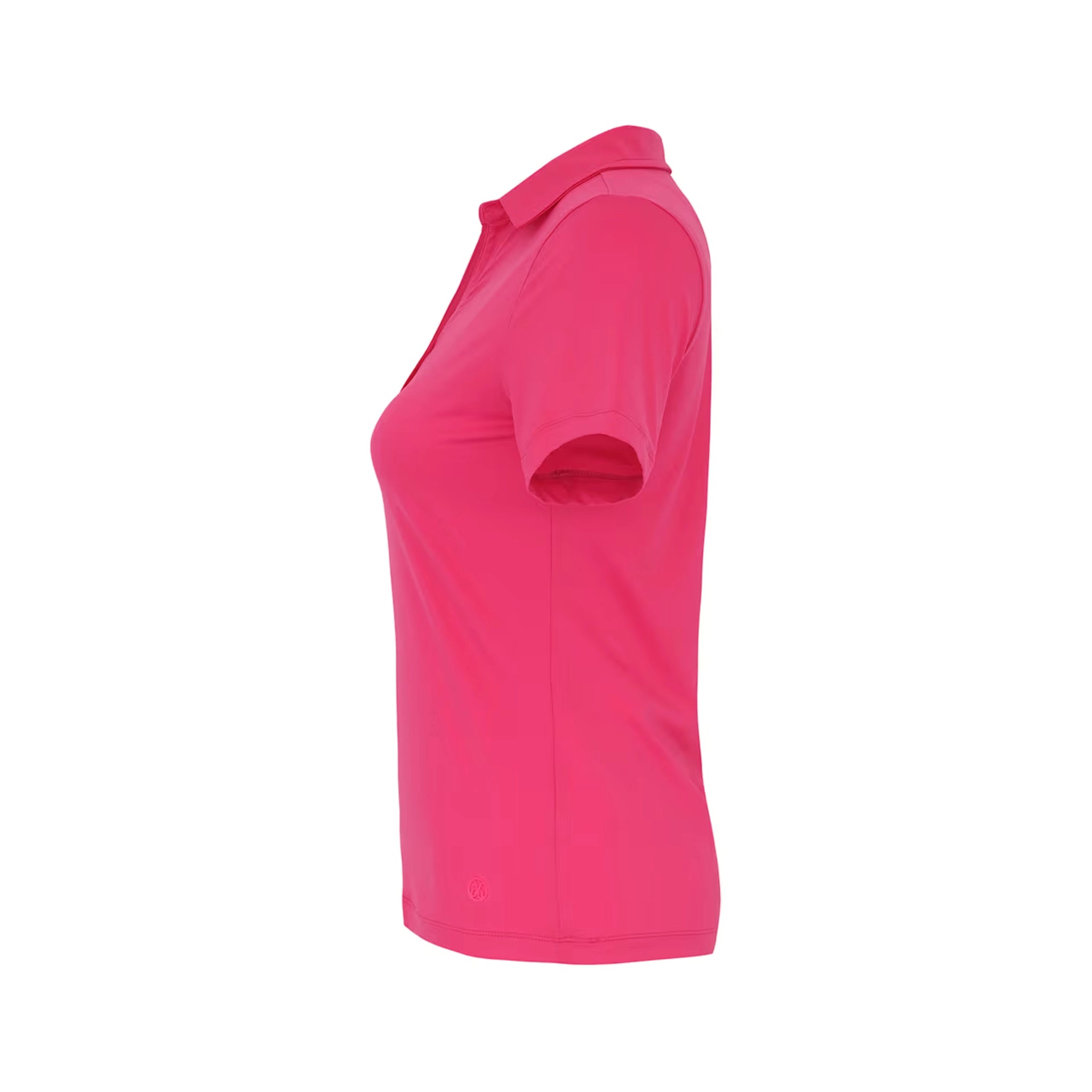 Basics Fuchsia V-Neck Top