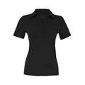 Black Short Sleeve V-Neck Top