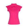 Fuchsia Frill Sleeve Top