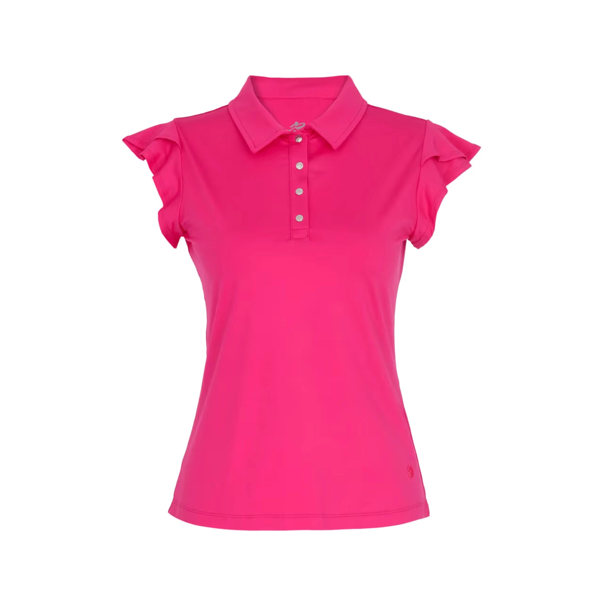 Fuchsia Frill Sleeve Top