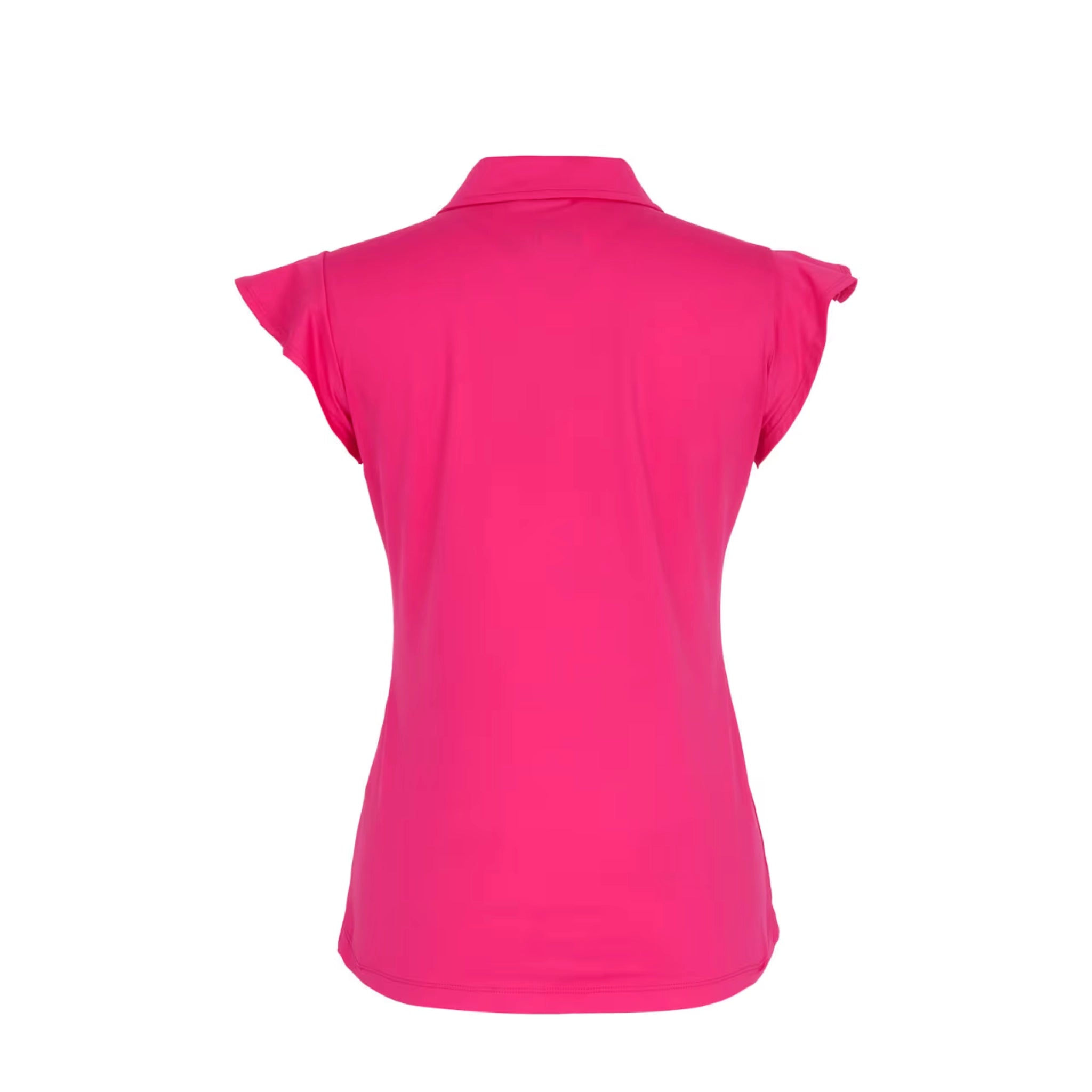 Fuchsia Frill Sleeve Top
