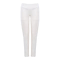White Cropped Trouser