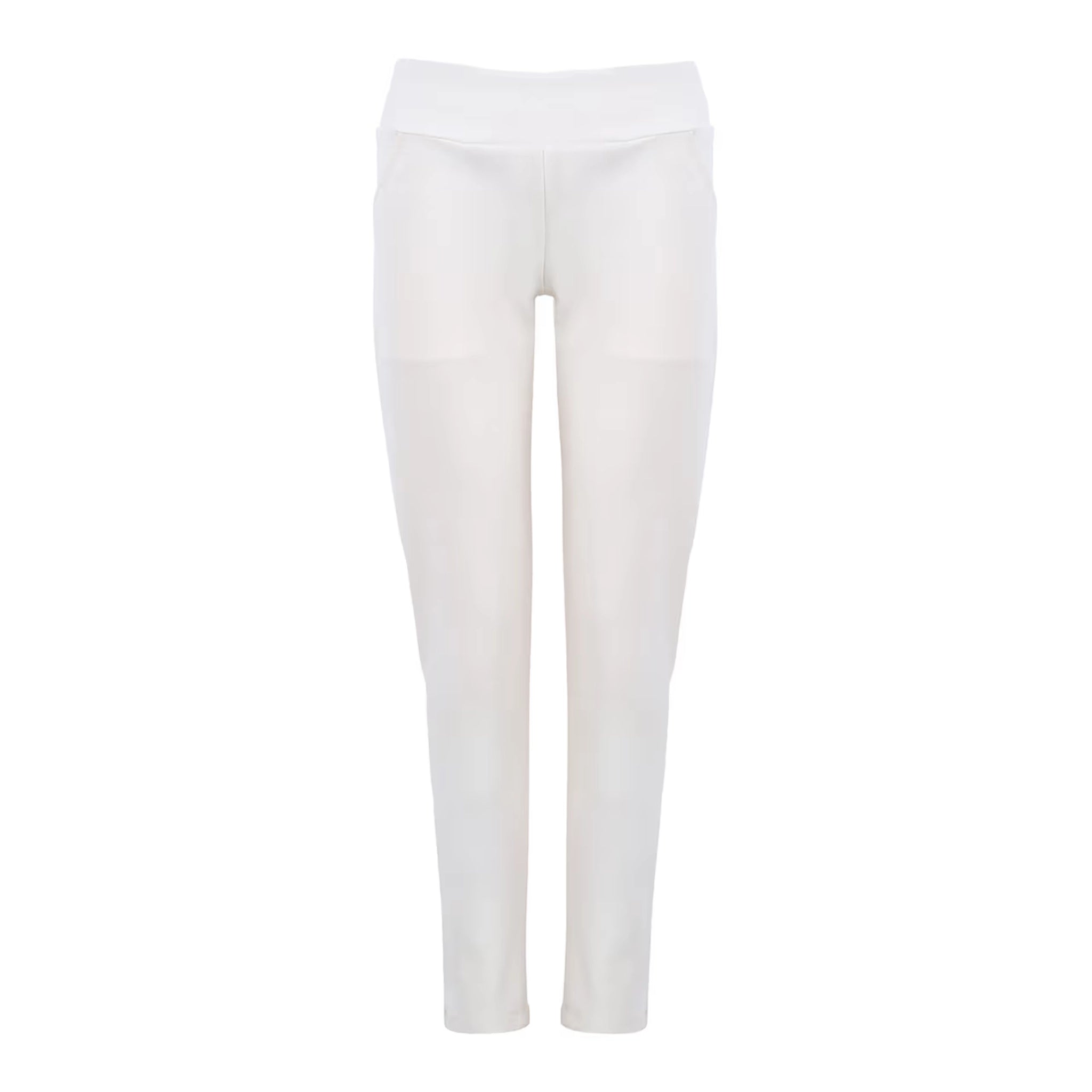 White Cropped Trouser