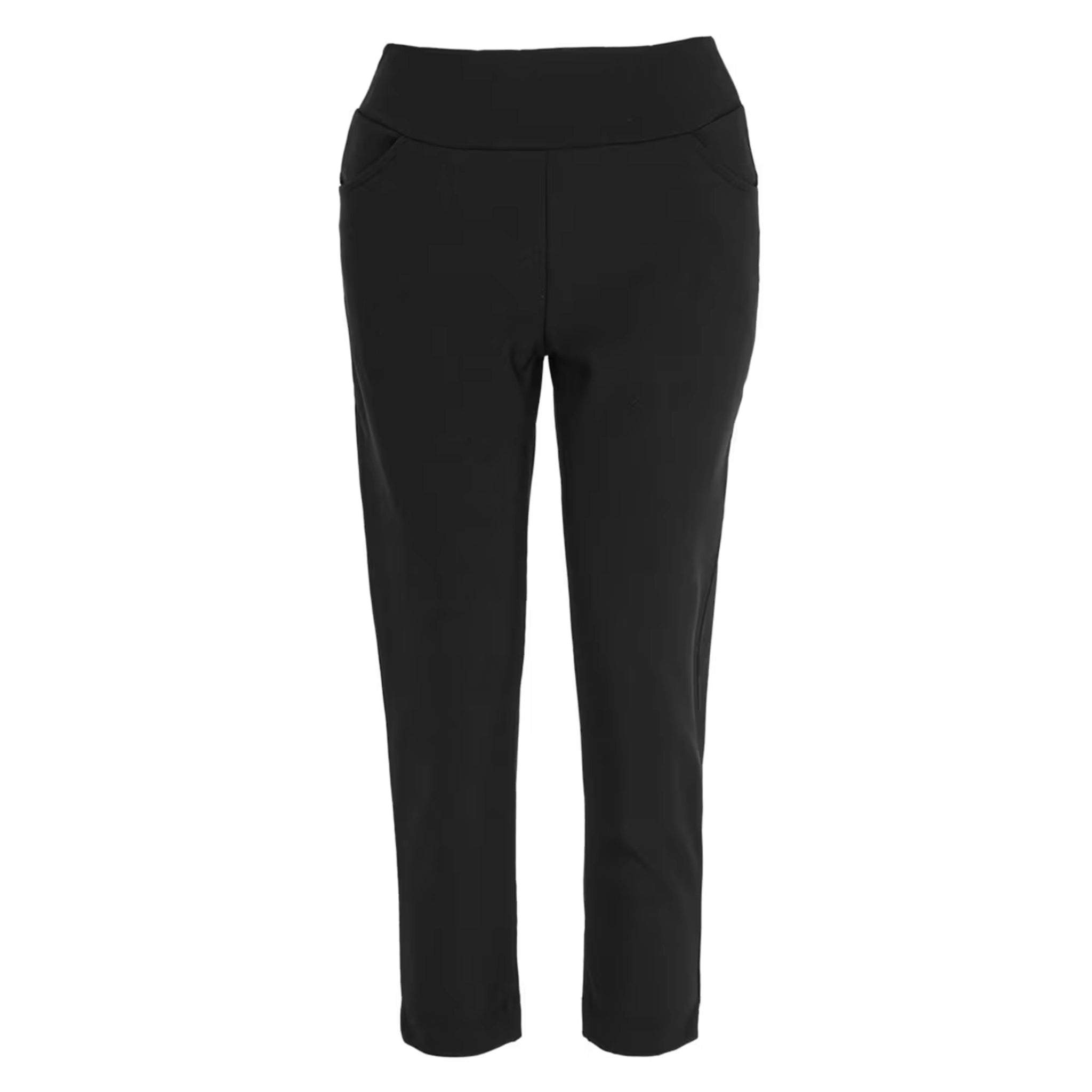 Navy Cropped Trouser