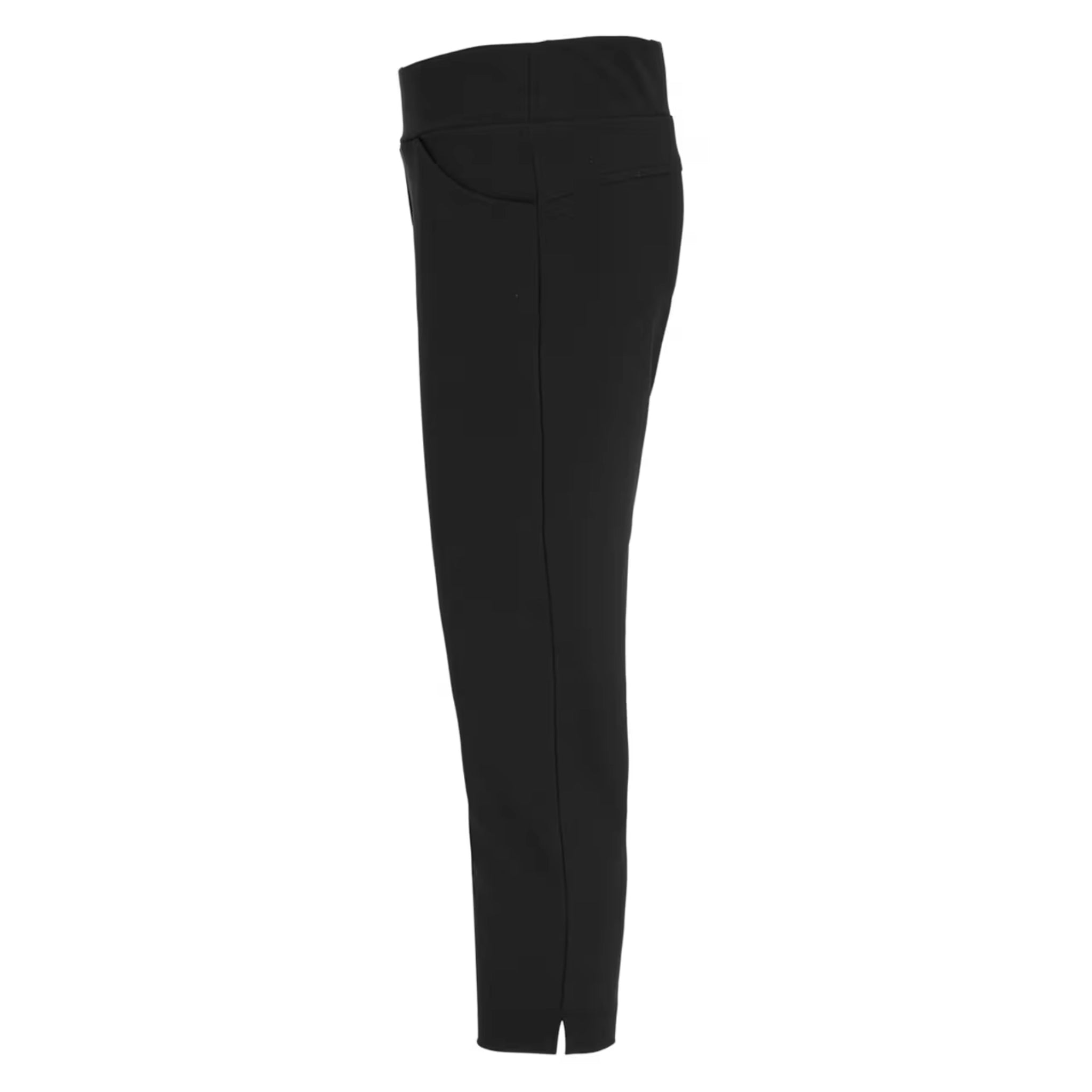Navy Cropped Trouser