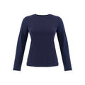 Navy Long Sleeve Top
