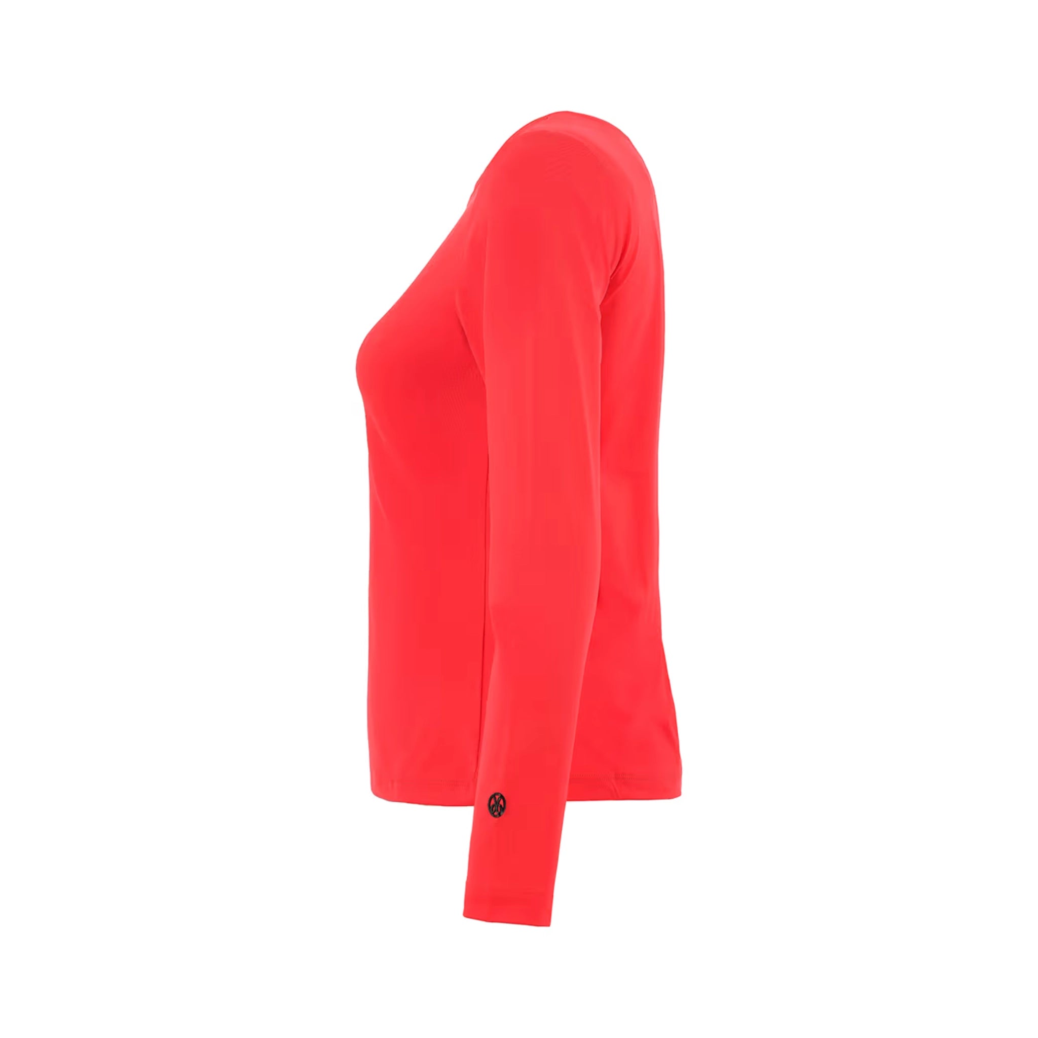 Red Long Sleeve Top
