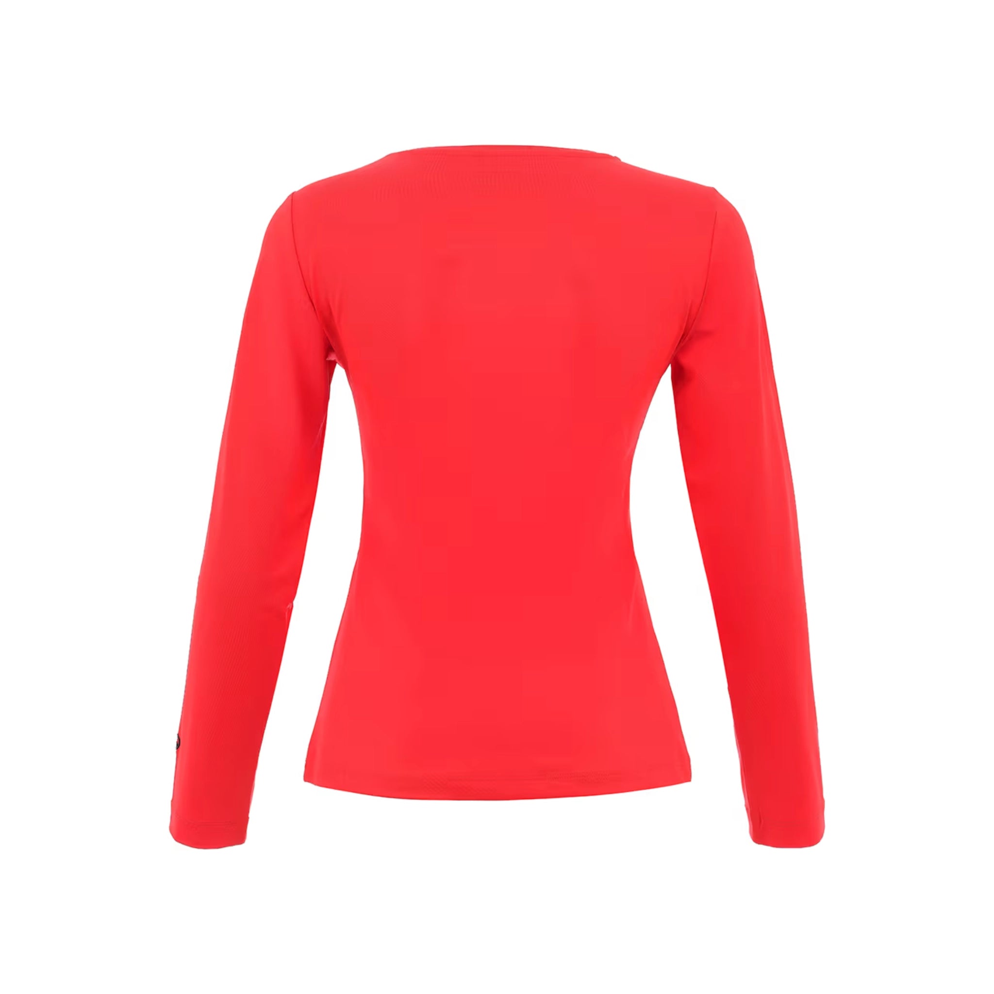 Red Long Sleeve Top