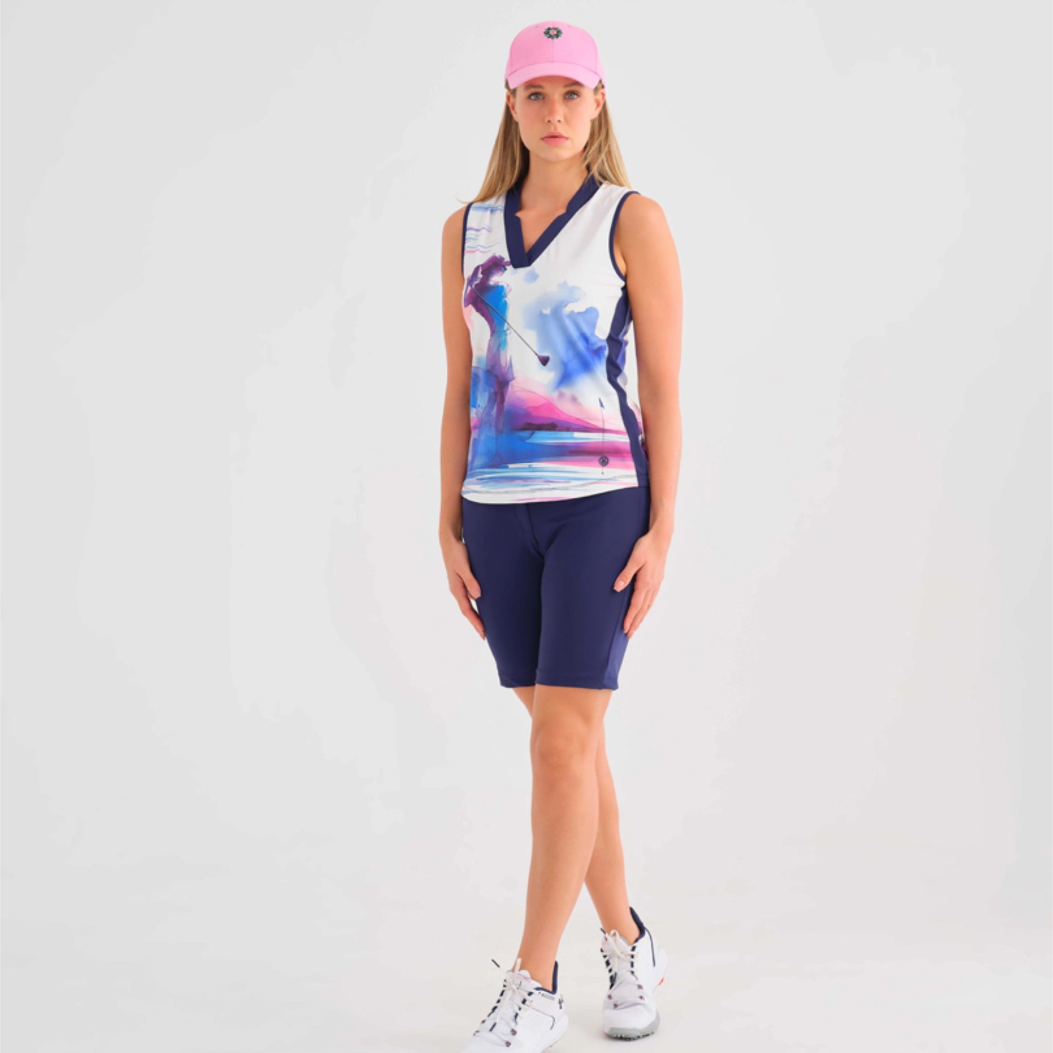 Vision Short Sleeveless Top