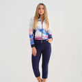 Navy Cropped Trouser